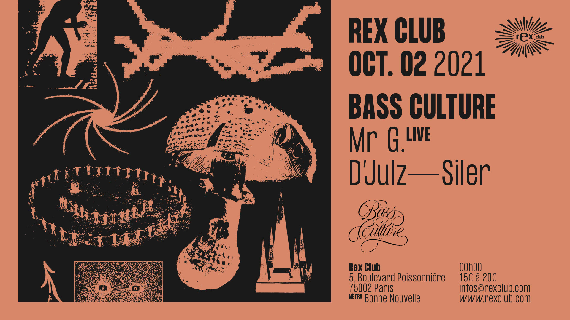 Bass Culture: Mr G Live, D'julz, Siler Cover