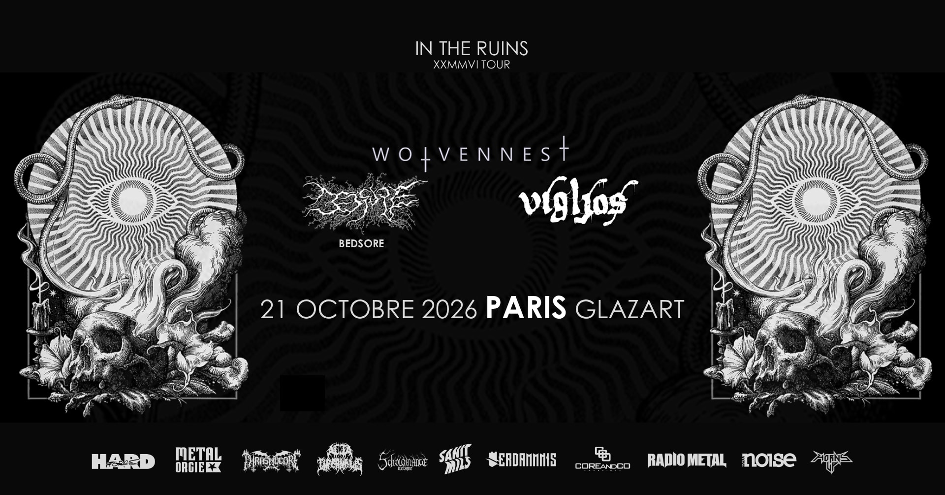 Wolvennest + Bedsore + Vigljos Cover
