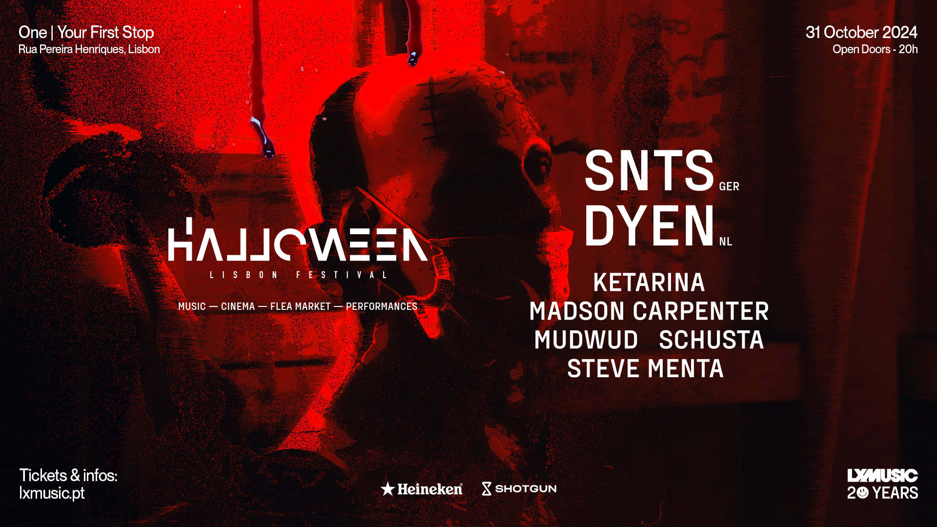 Lxmusic Halloween Lisbon Festival 2024 Cover