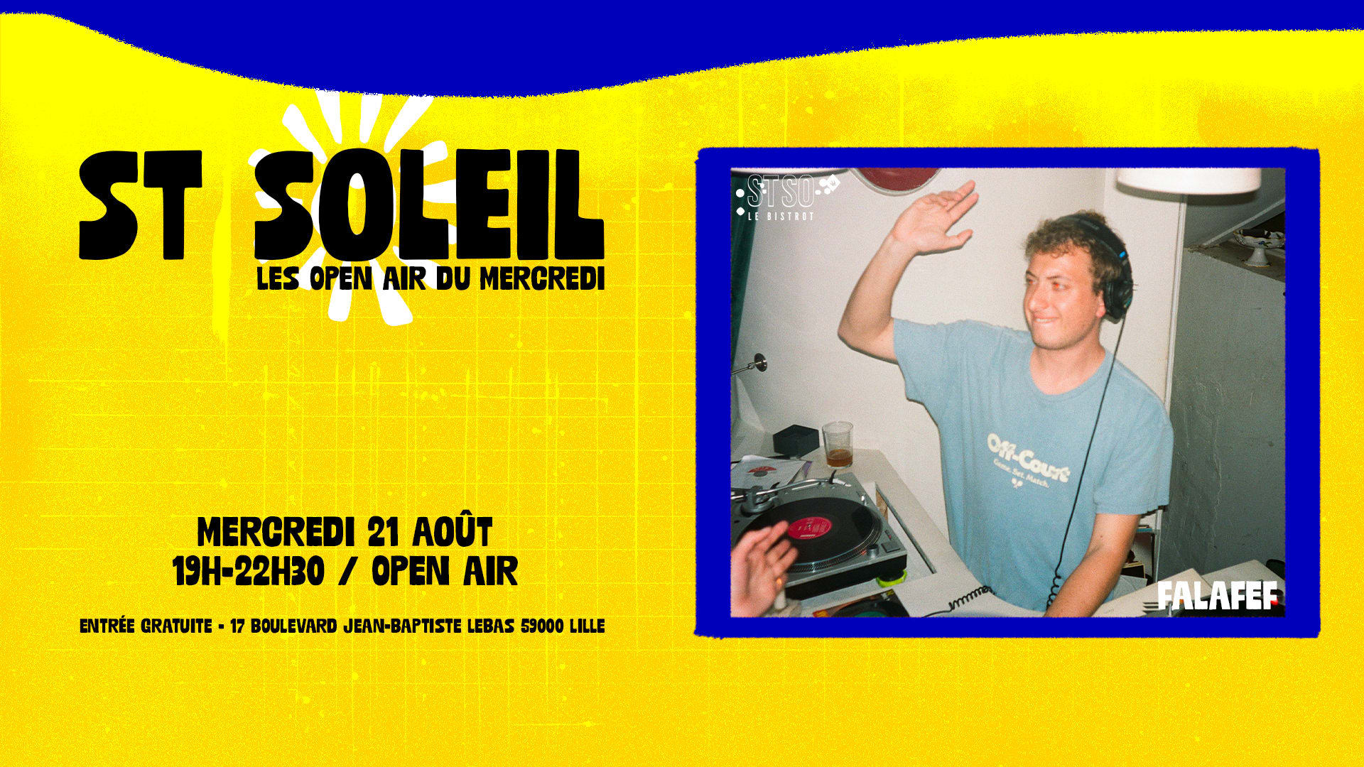 St Soleil — Falafef Cover