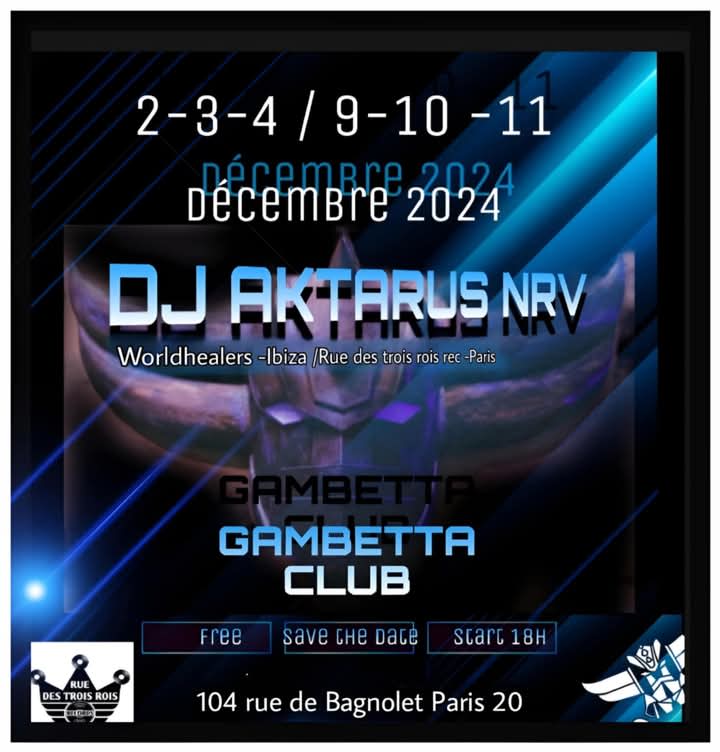 Gambetta Club / Dj Aktarus Nrv Cover