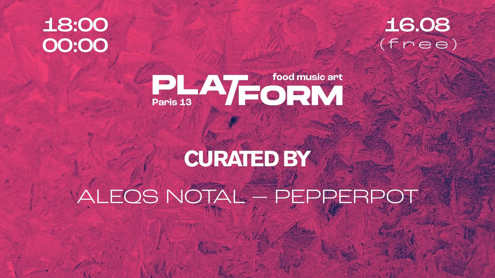 Curated By • Aleqs Notal X Pepperpot • Free Cover