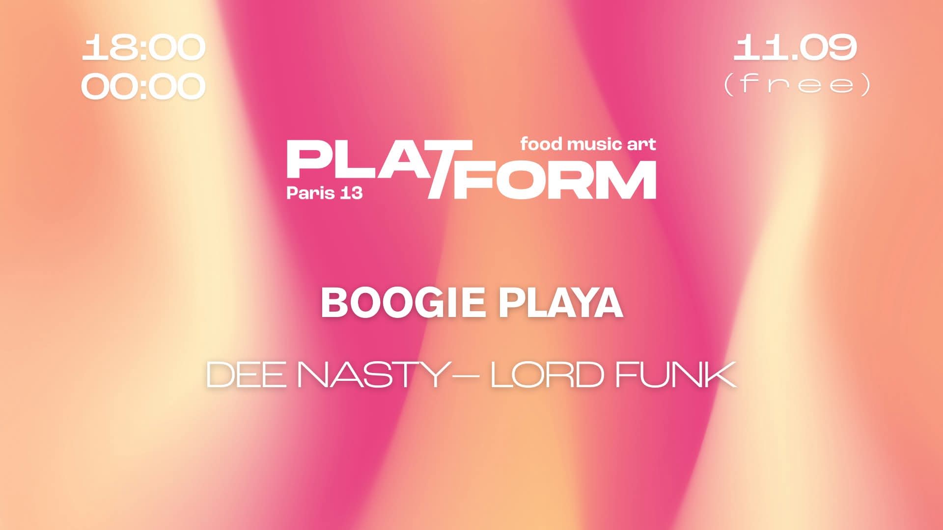 Boogie Playa • Dee Nasty X Lord Funk • Free Cover
