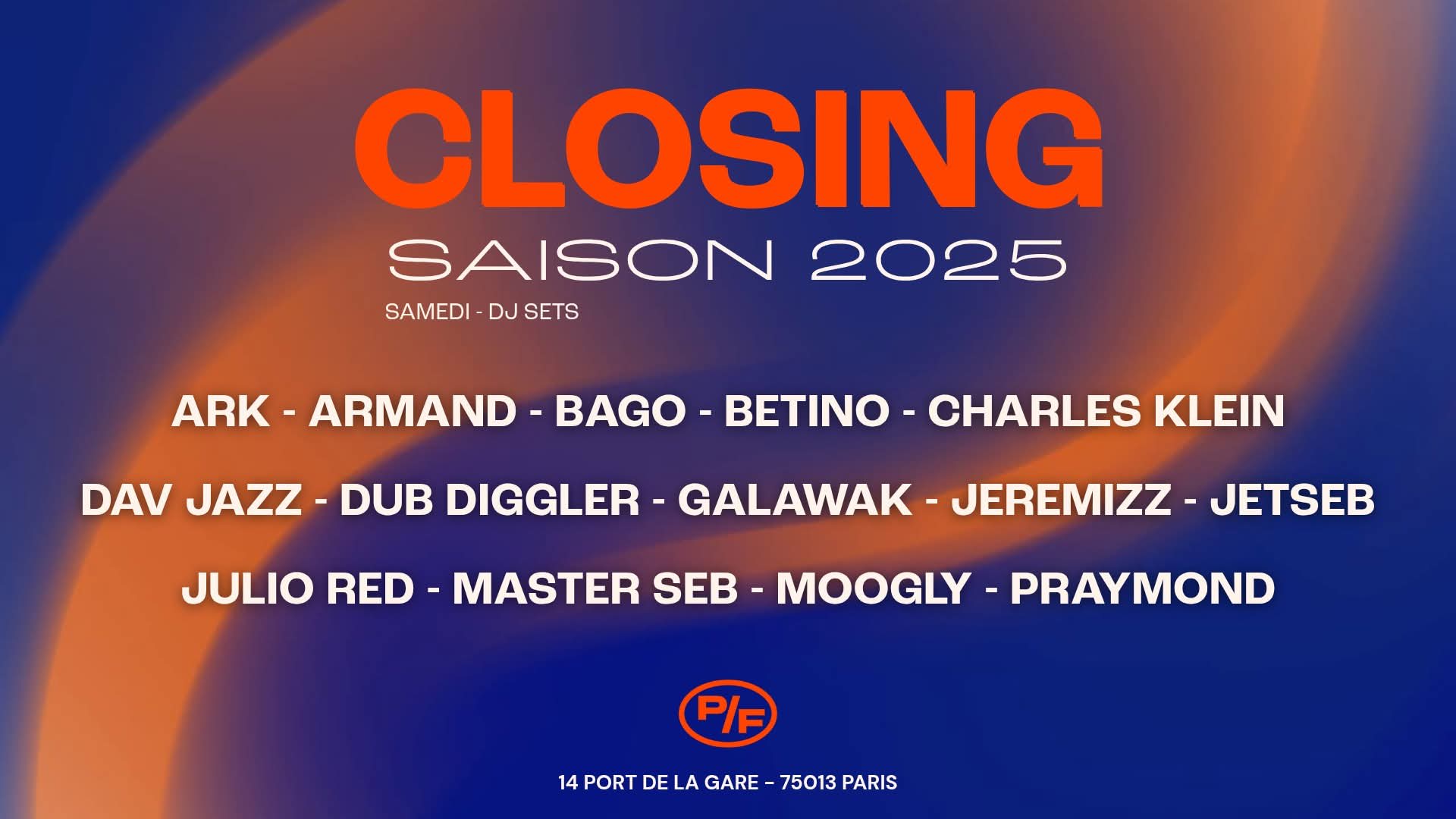 Closing Party (27.09) • All Stars Dj’S • Free Cover