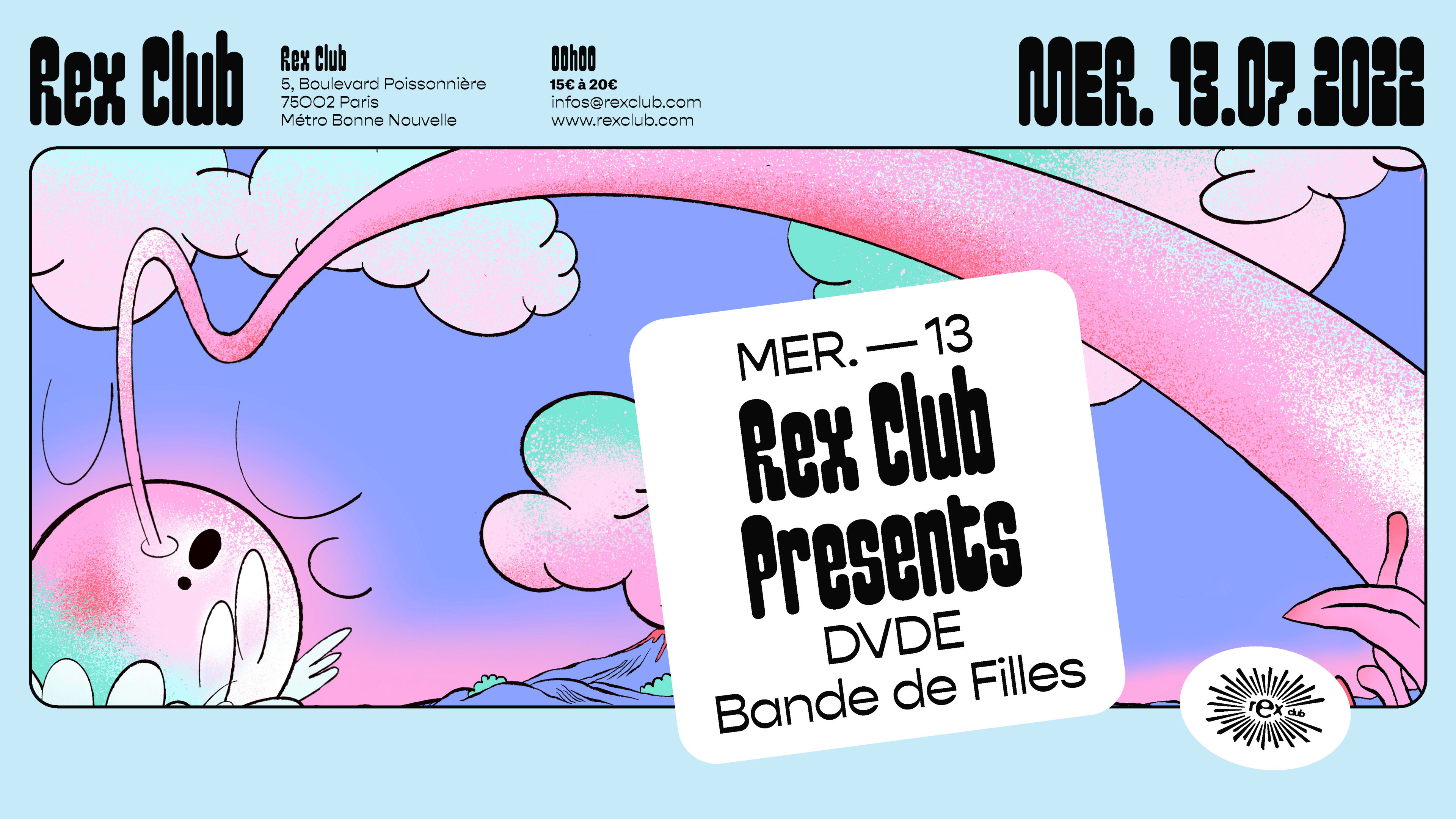 Rex Club Presents: Dvde, Bande De Filles Cover
