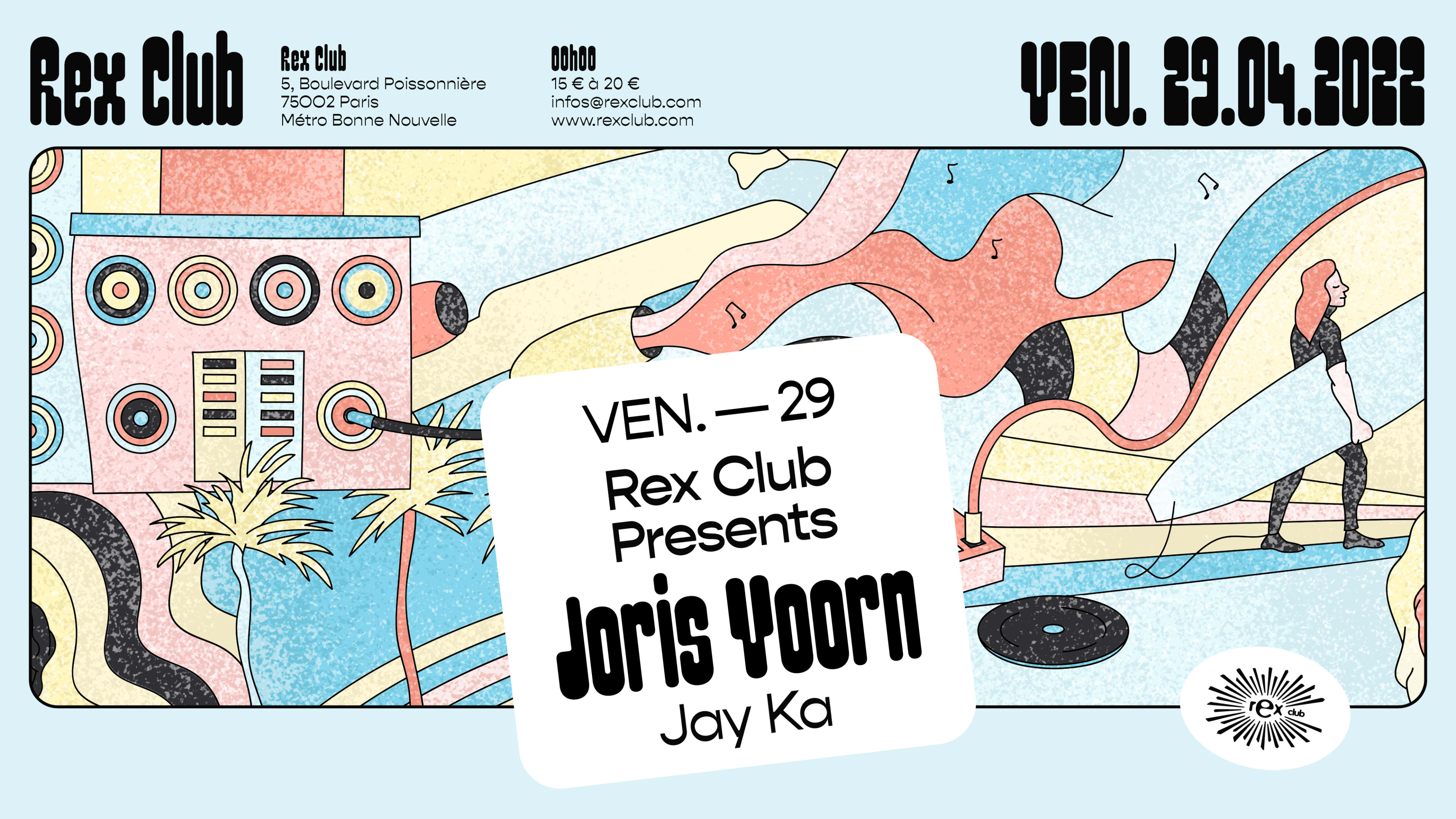 Rex Club Presents: Joris Voorn & Jay Ka Cover
