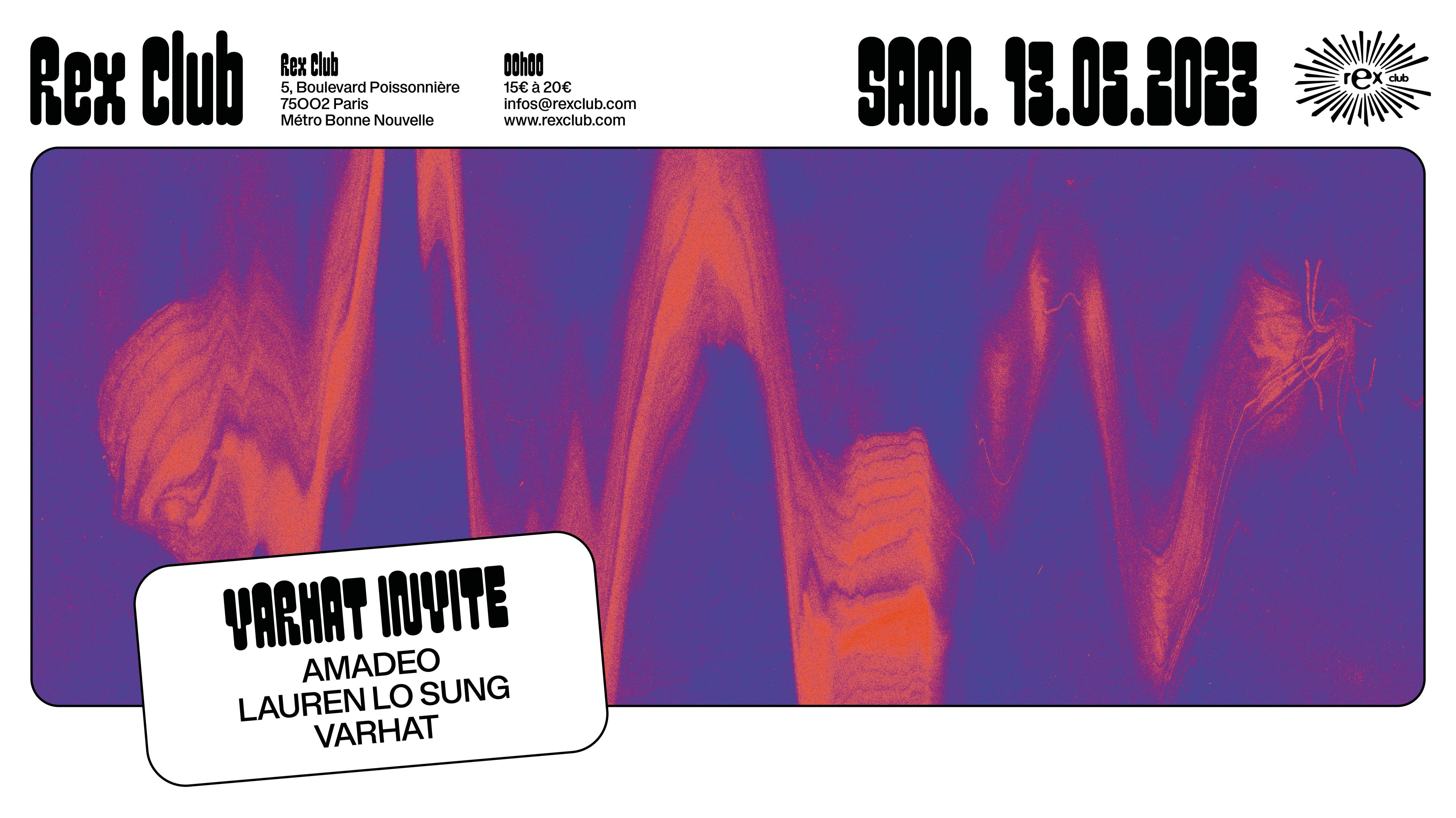 Varhat Invite : Amadeo, Lauren Lo Sung & Varhat Cover
