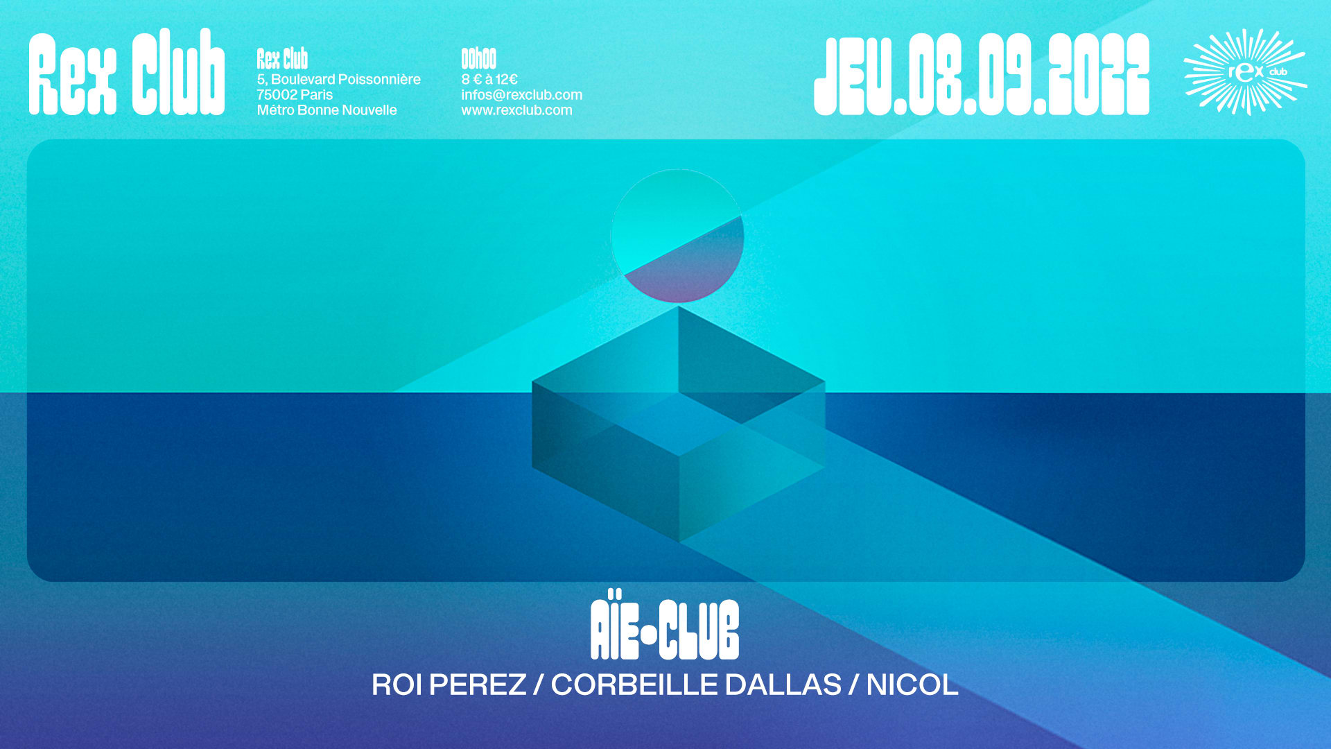 Aïe Club - Roi Perez, Corbeille Dallas, Nicol Cover