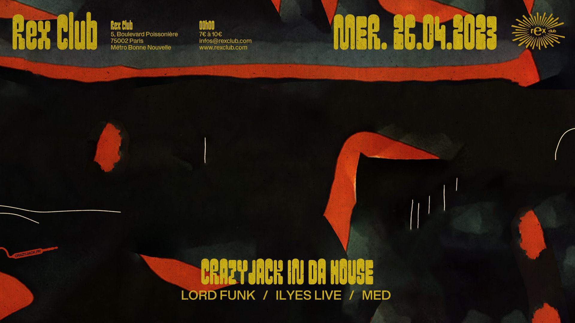 Crazyjack In Da House : Lord Funk, Ilyes Live, Med Cover