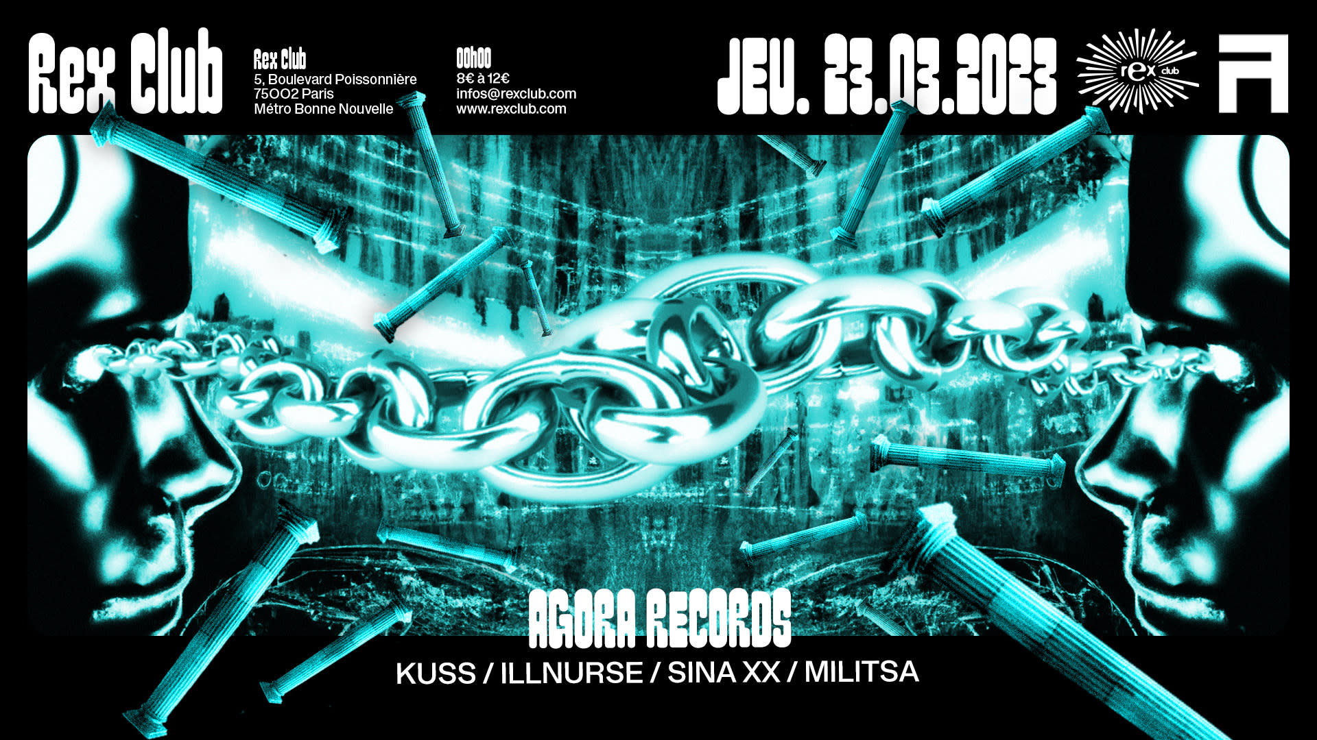 Agora Records: Kuss, Illnurse, Sina XX, Militsa Cover