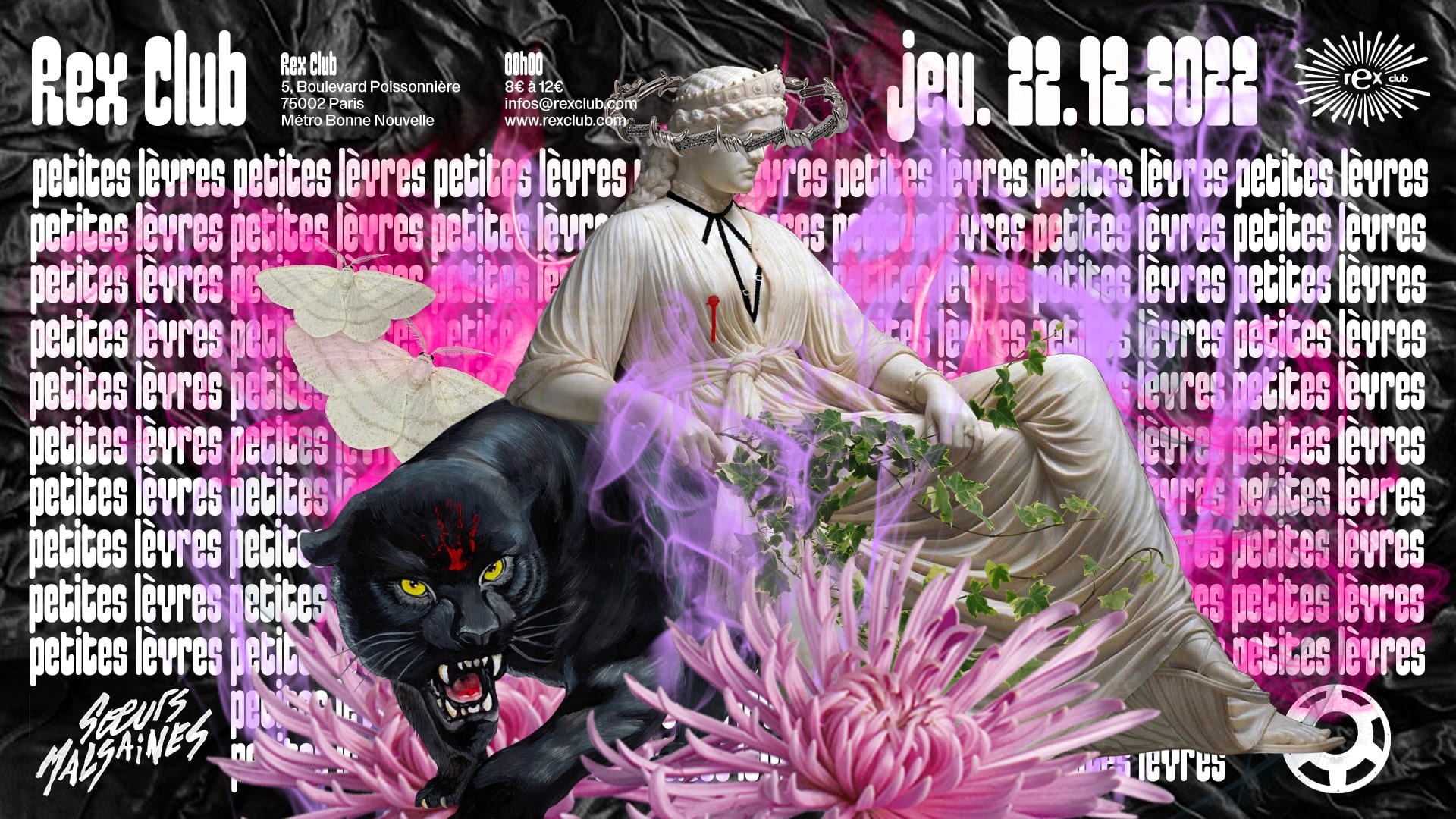Petites Lèvres, Soeurs Malsaines Célèbre Dance Divine&  More Cover