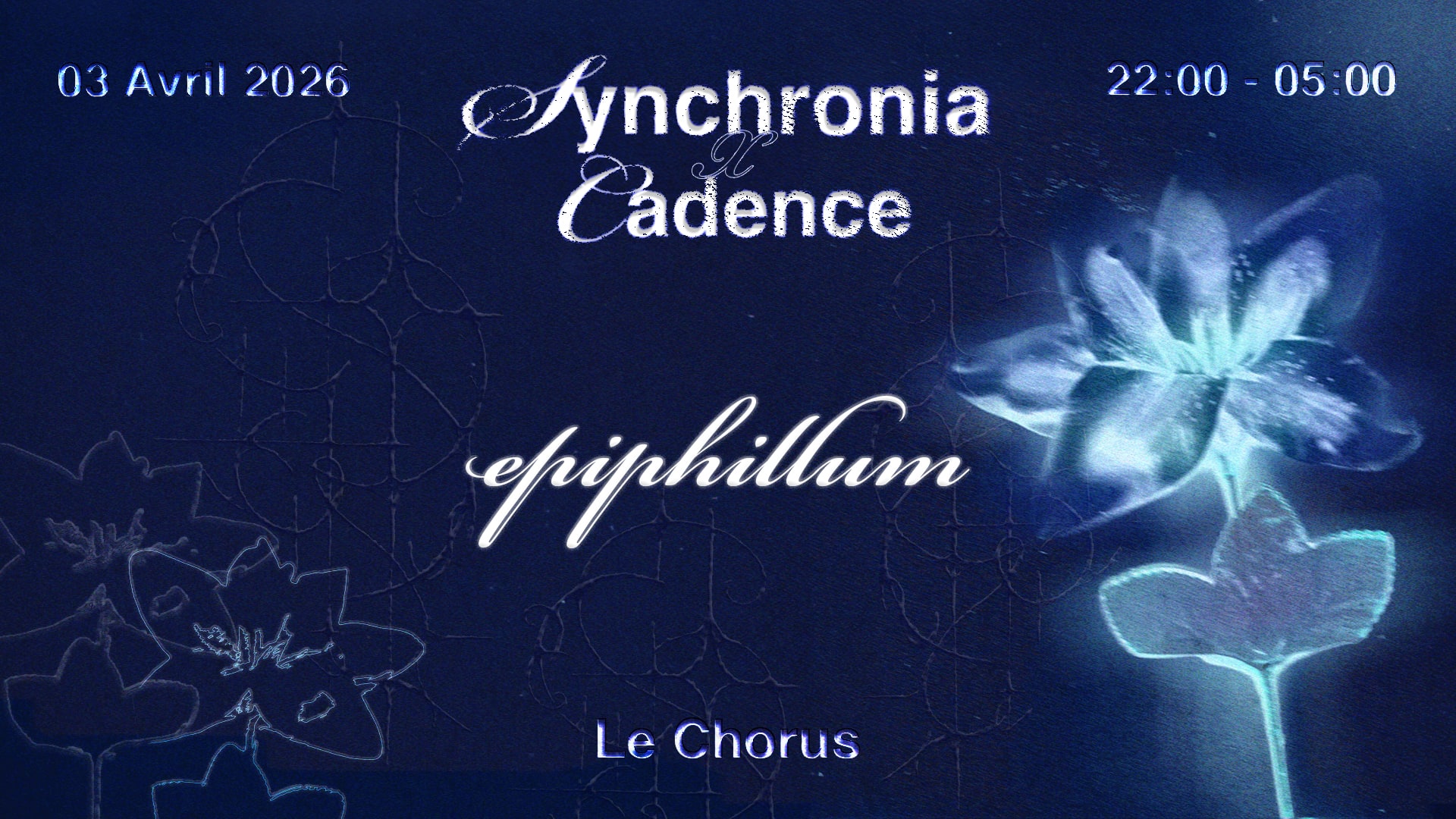 Cadence X Synchronia : Epiphyllum Cover