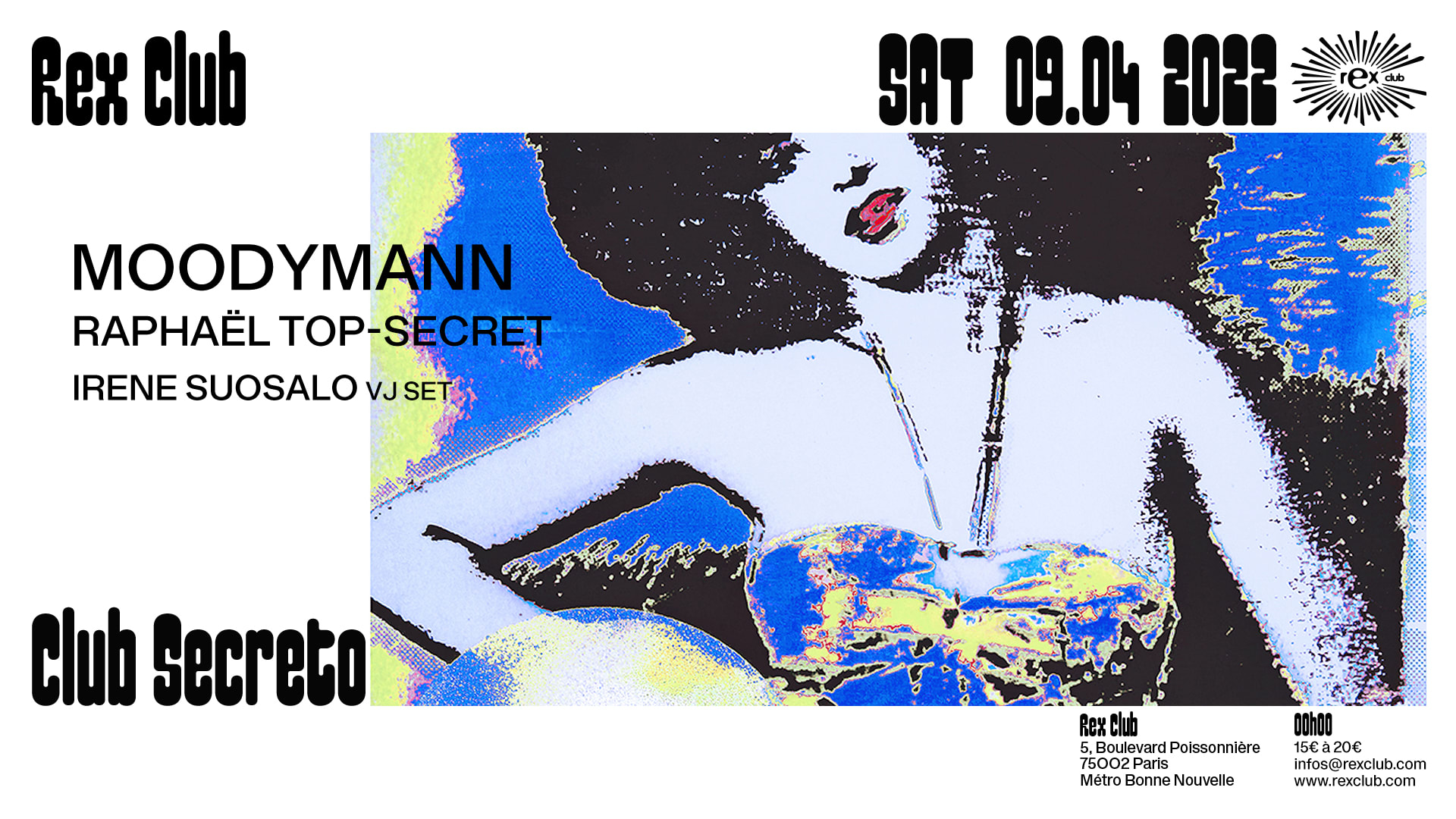 Club Secreto: Moodymann & Raphaël Top-Secret Cover