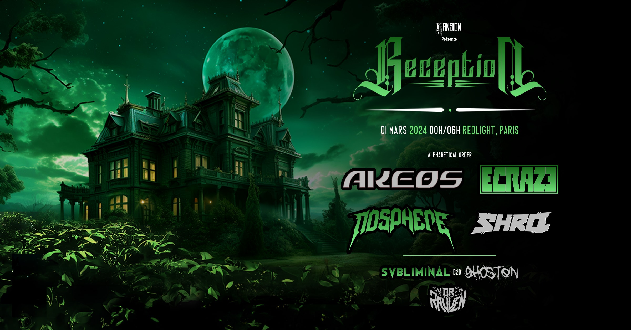 Reception #3 : Akeos - Ecraze - Nosphere - Shrq & More Cover