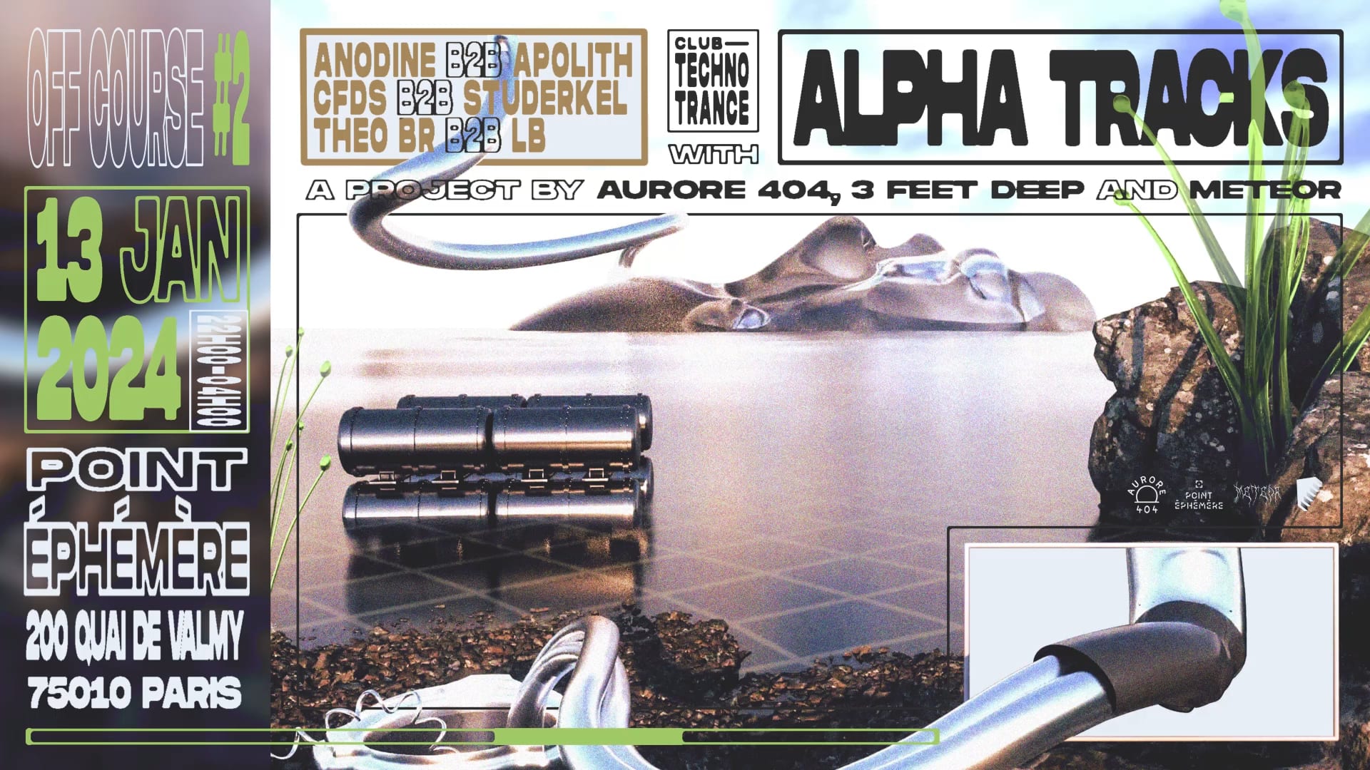 Off Course #2 With Alpha Tracks Cover