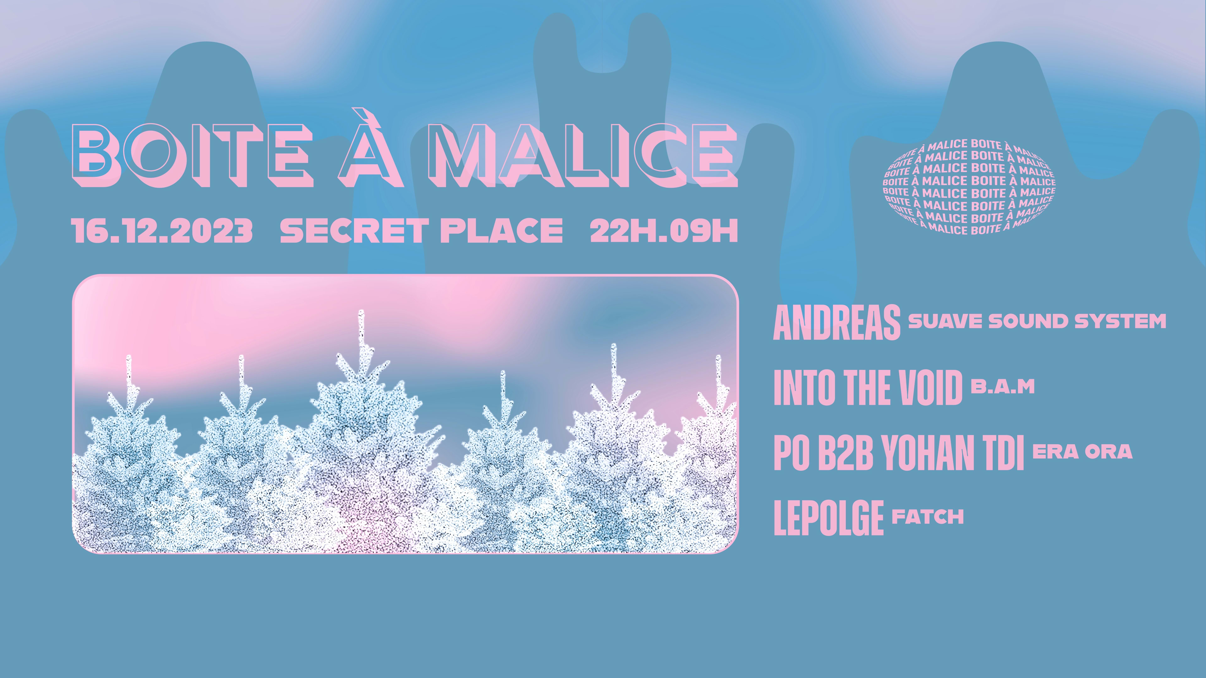 Boite A Malice : P.O B2b Yoan Tdi, Andreas, Lepolge, Itv Cover