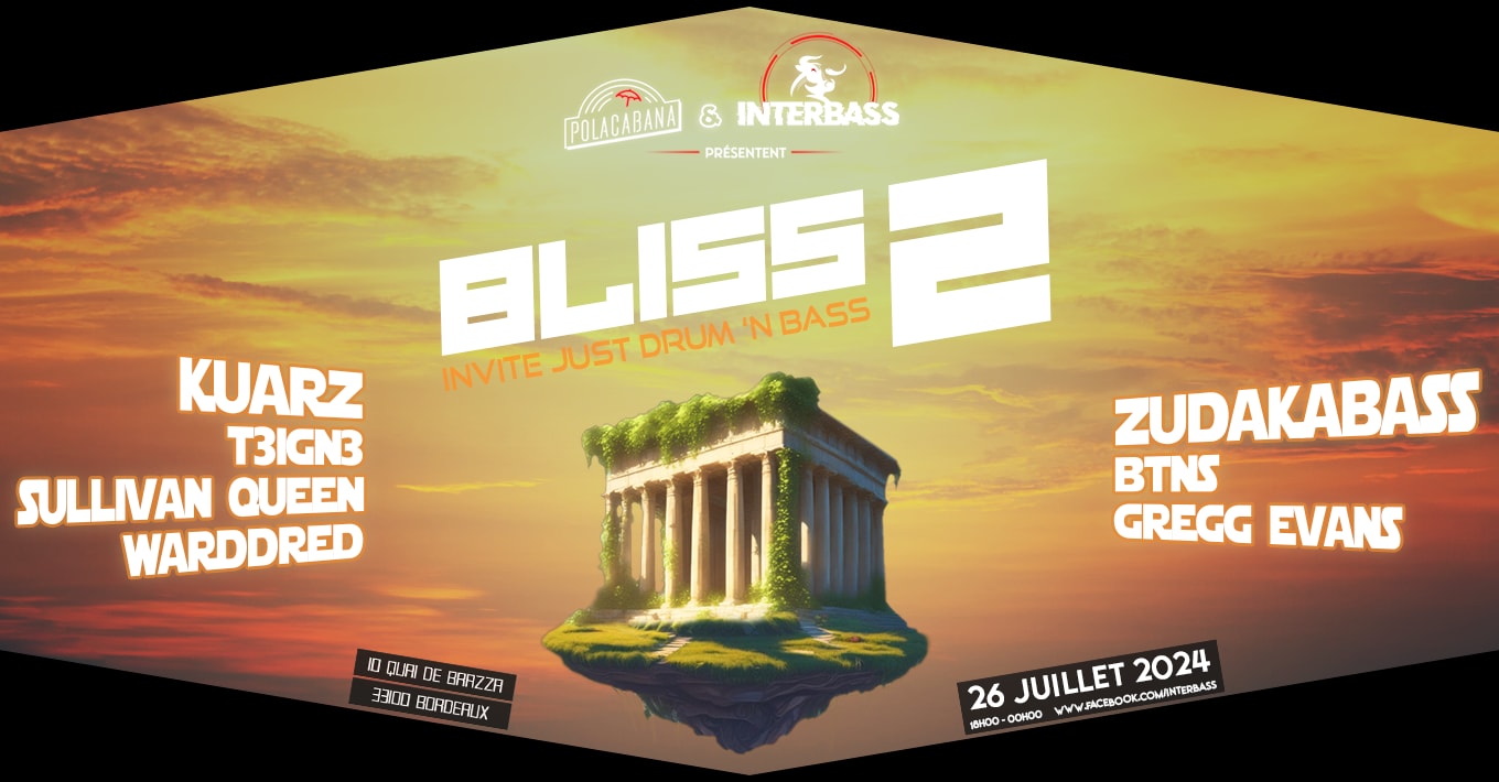 Open Air : Bliss 2 Invite Jdnb - W/ Kuarz, Zudakabass & More Cover