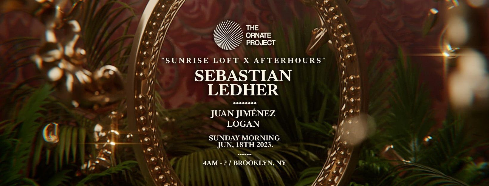 The Ornate Project: Sebastian Ledher (Sunrise X Afterhours) Cover