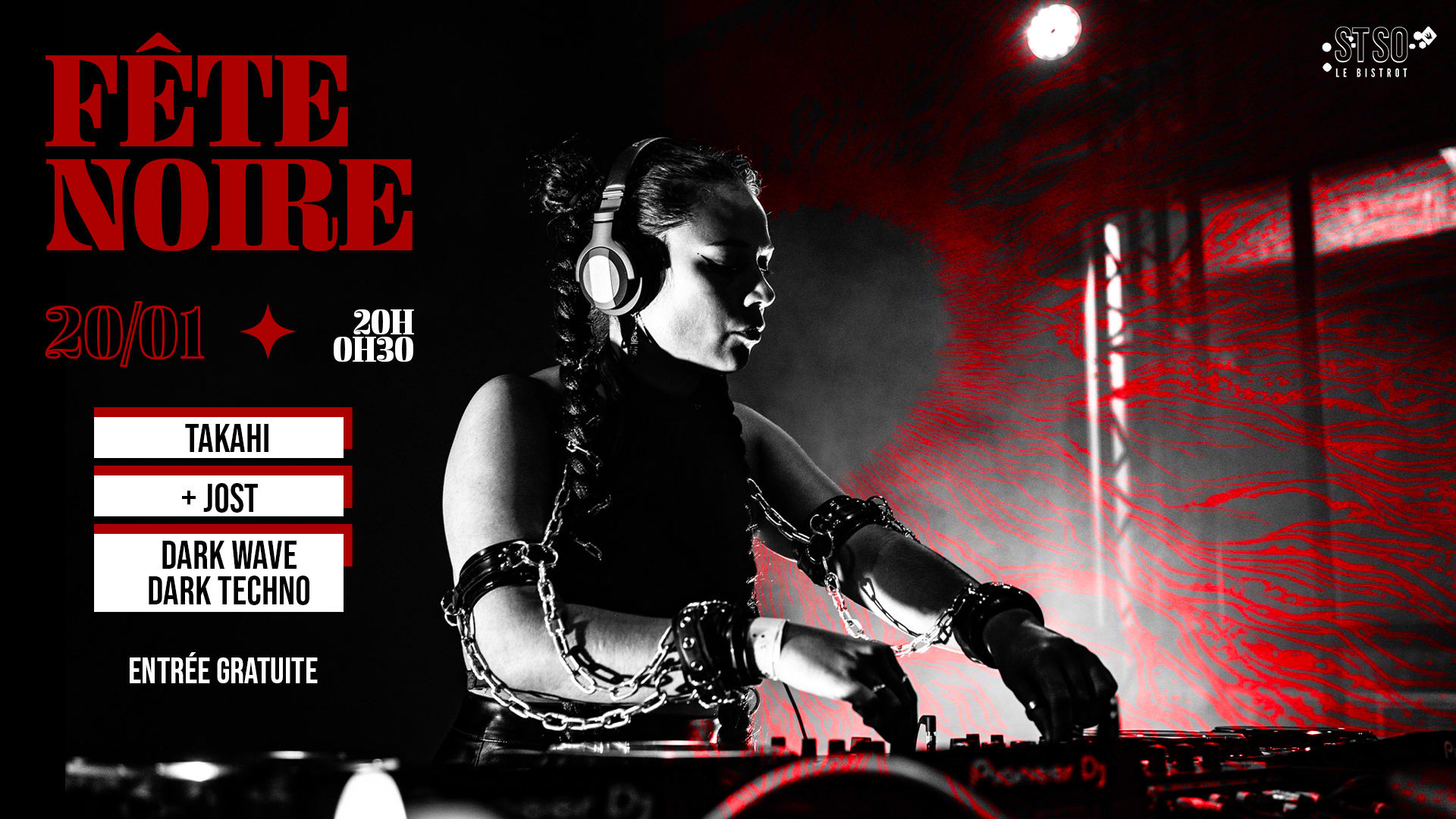 • Fête Noire : Takahi + Jost • Cover