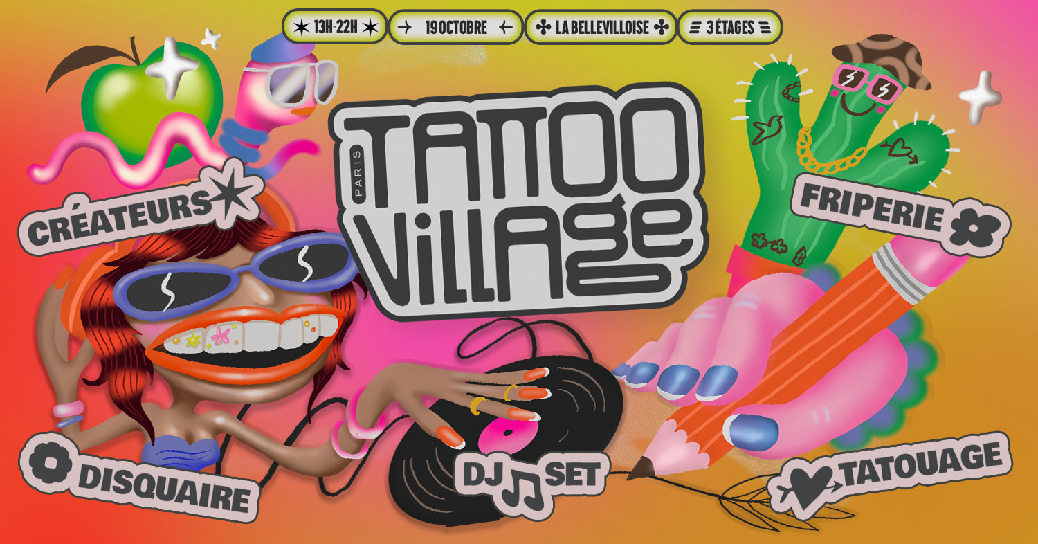 Tattoo Village : Back To The Futur Cover