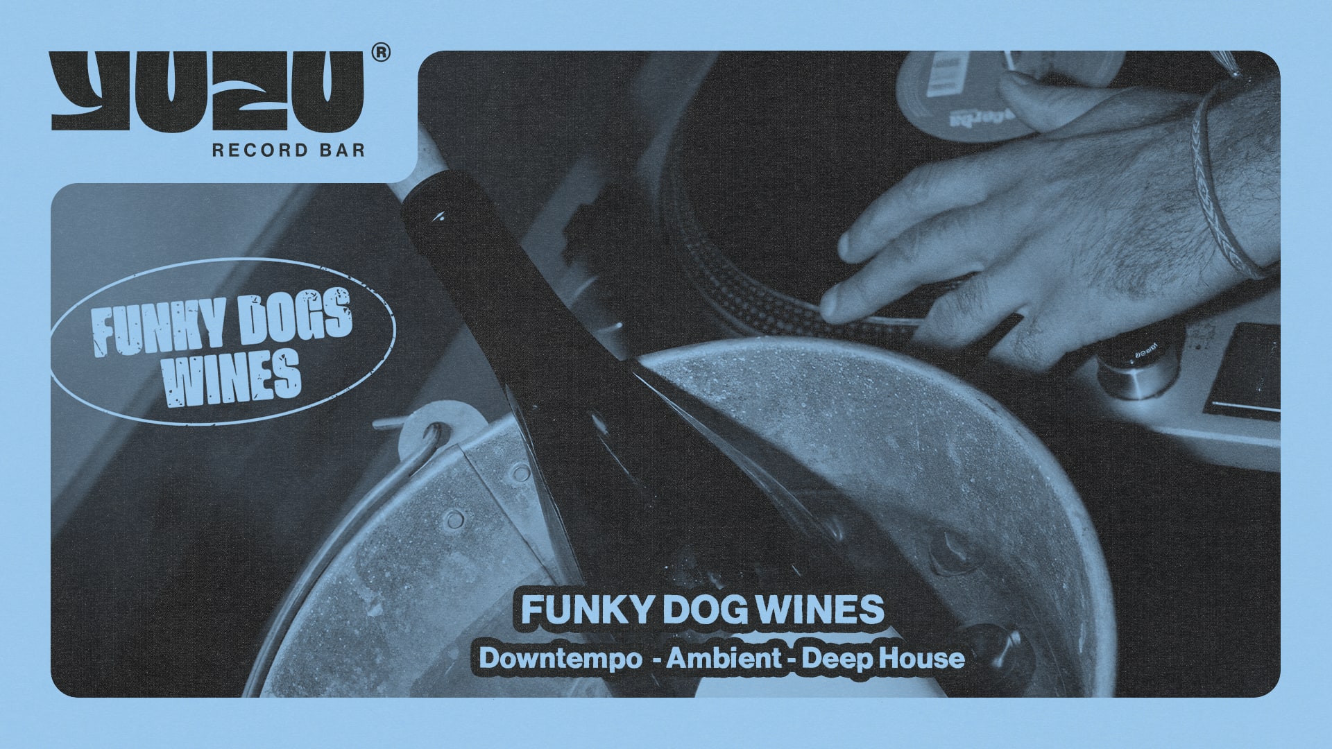 Evénement Funky Dog Wines @Yuzu Record Bar Cover