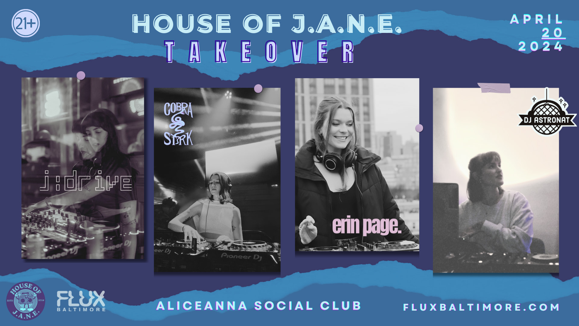 House Of J.A.N.E. Takeover Cover