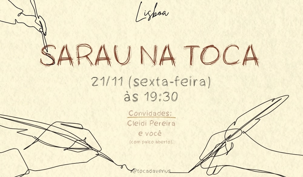 Sarau Na Toca | Nov Cover