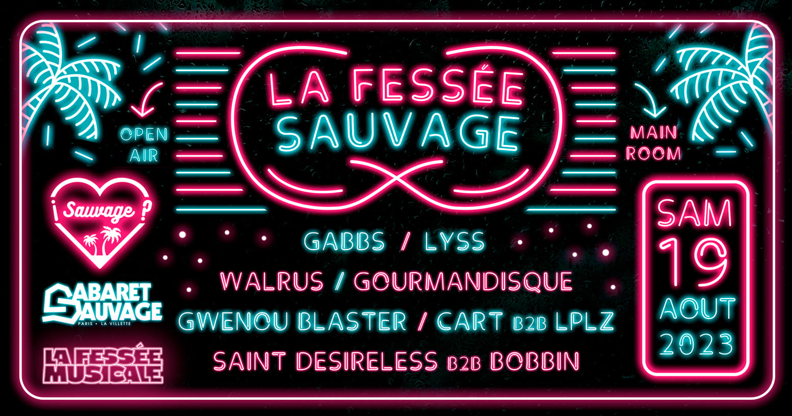 La Fessée Sauvage Cover