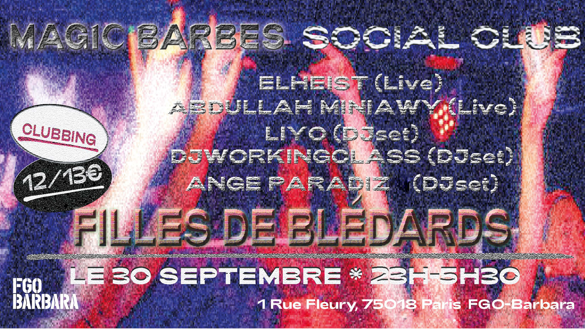 Filles De Blédards - Festival Magic Barbès Cover