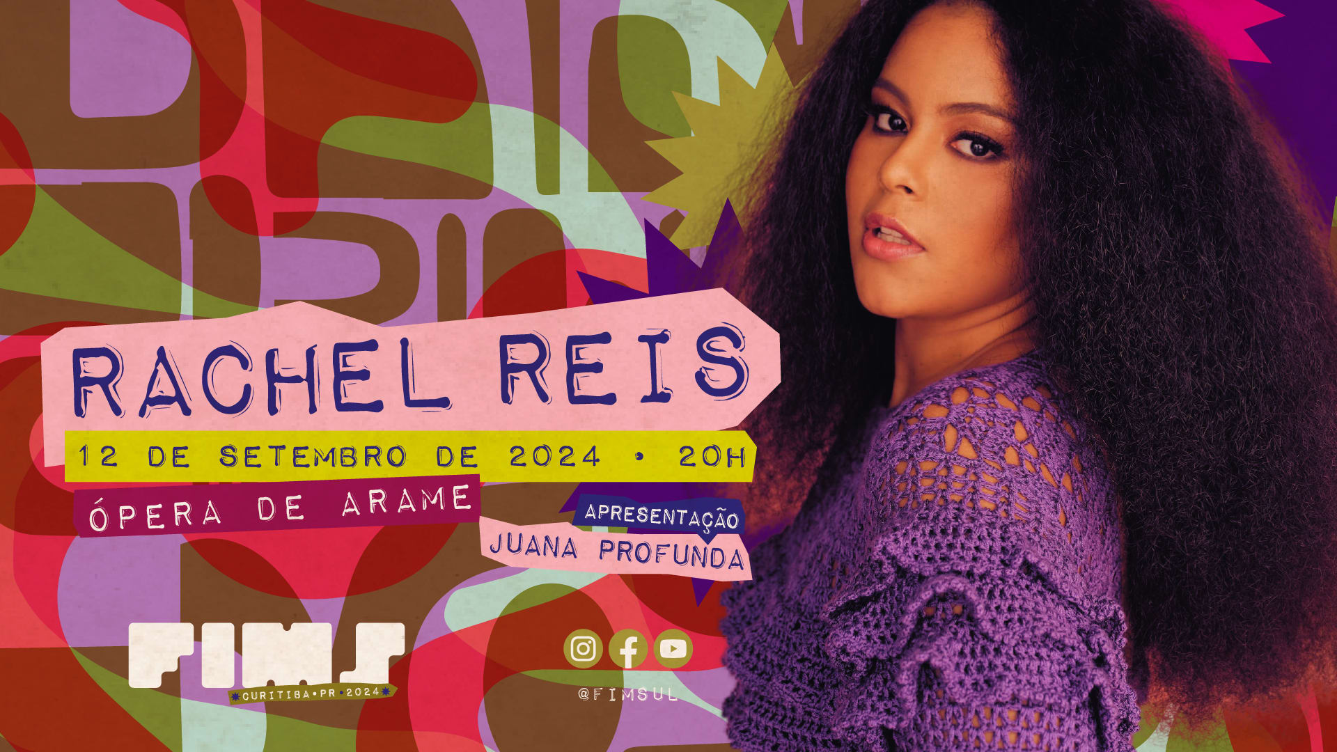 Show Rachel Reis - Abertura Fims 2024 Cover