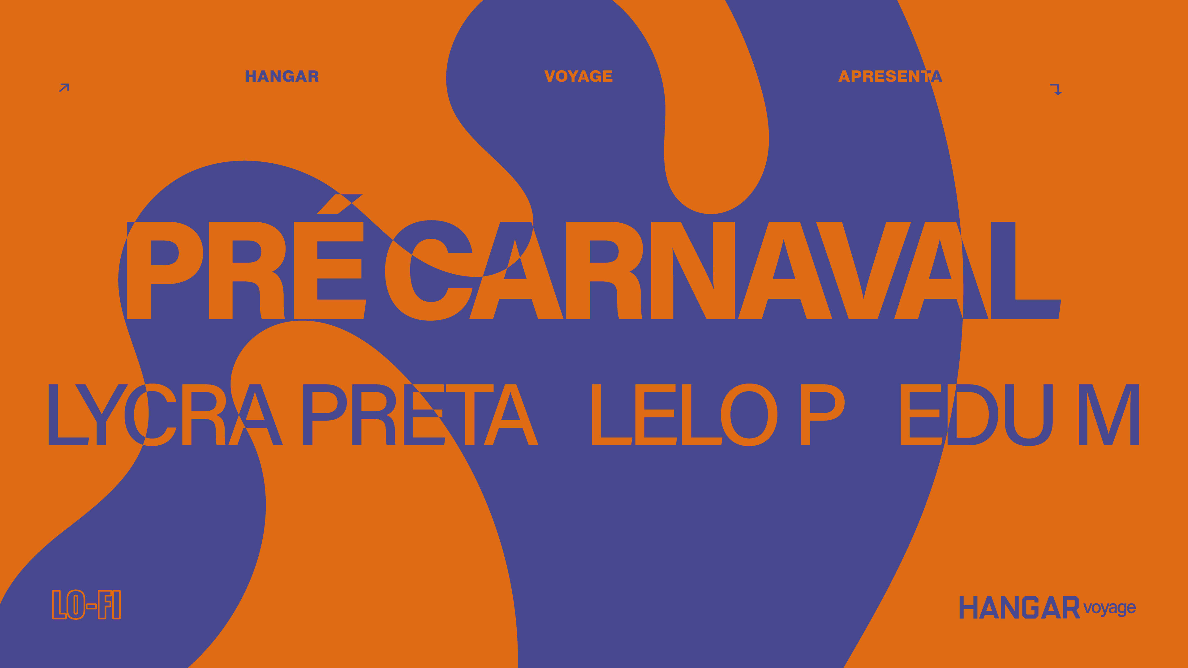 Pré Carnaval Hangar Voyage Cover