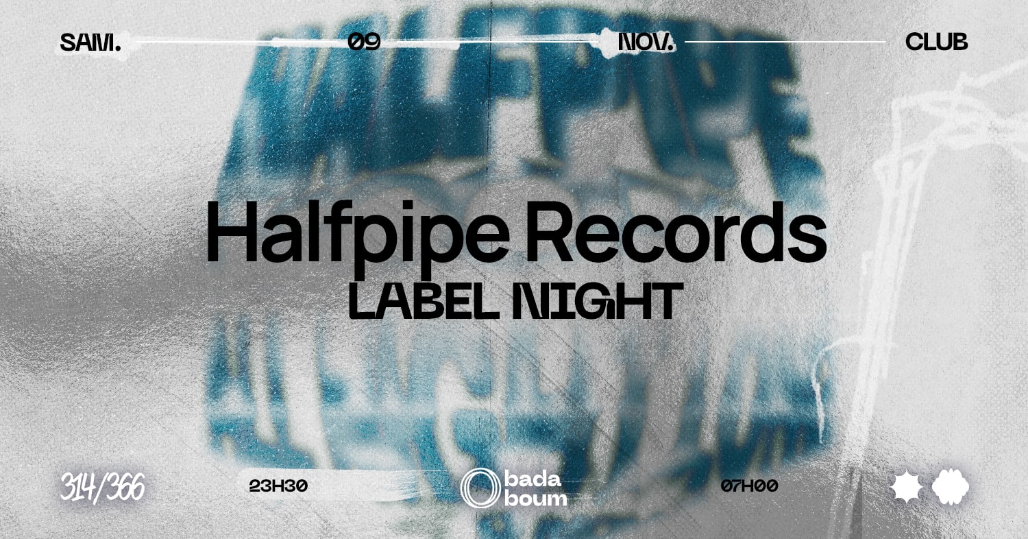 Club — Halfpipe Records Label Night Cover