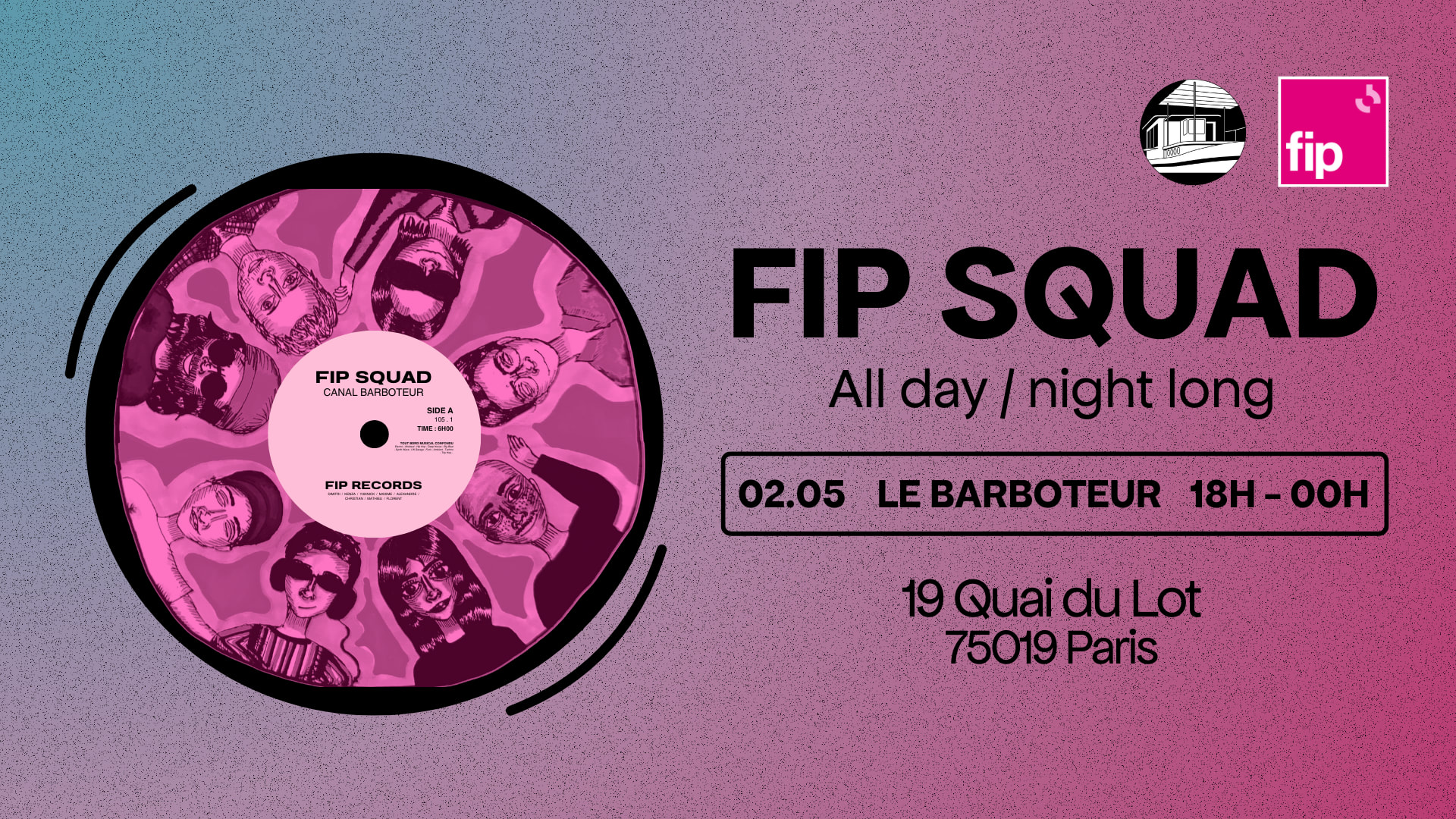Fip Squad Au Barboteur Cover