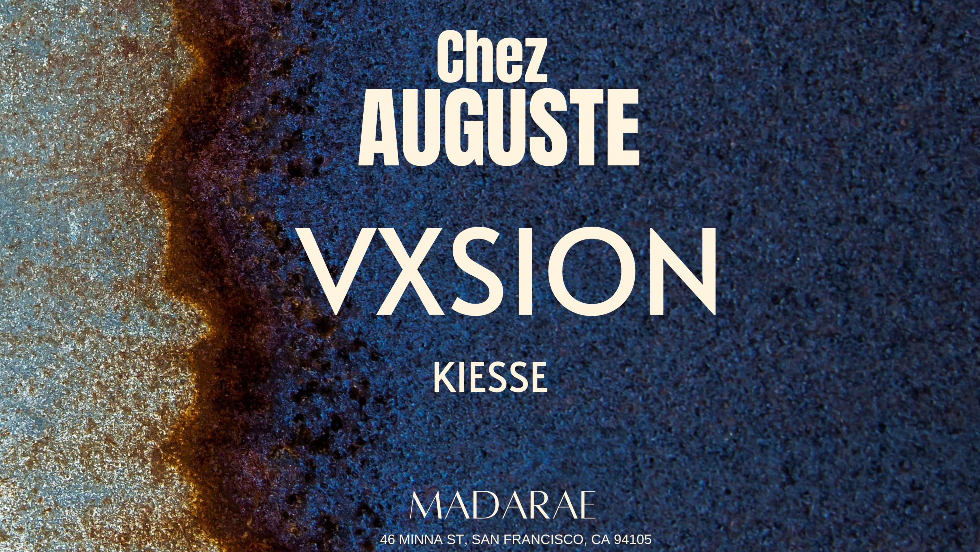 Vxsion + Auguste (Afro House Night) At Madarae Cover