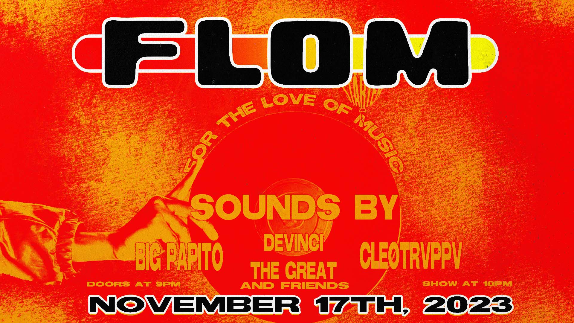 Flom (For The Love Of Music) Cover