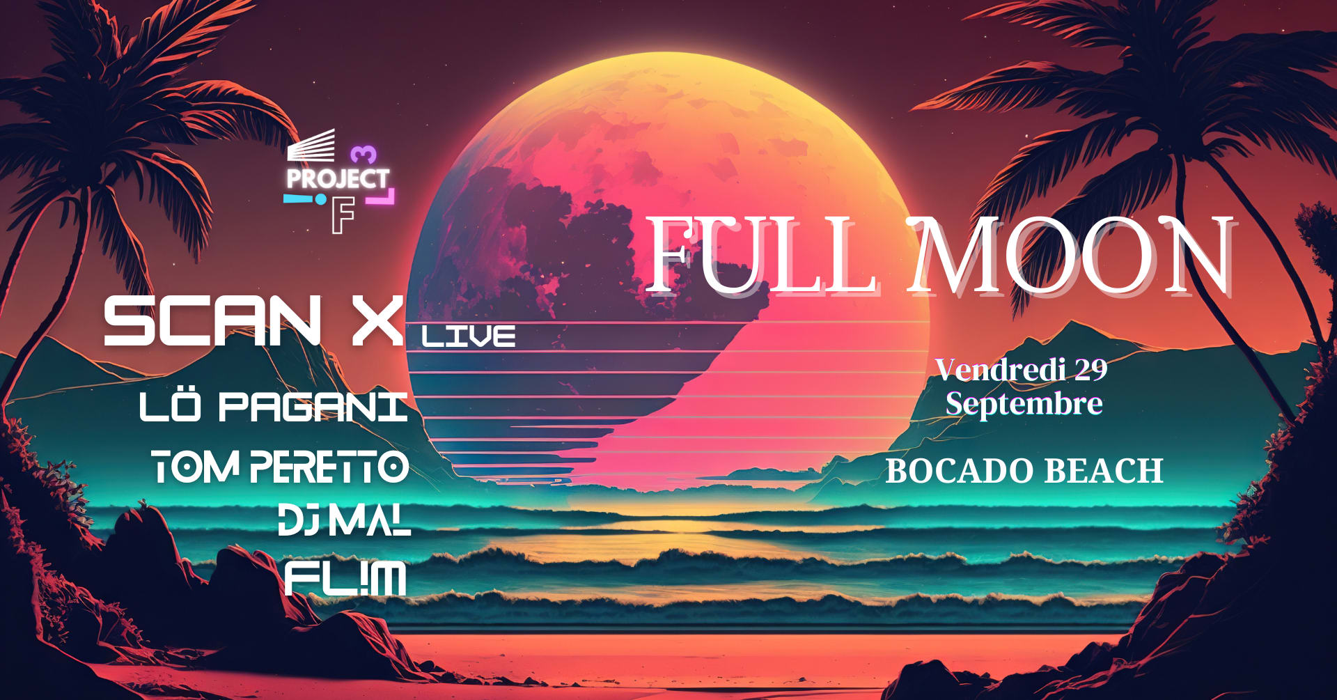 Full Moon - Scan X, Fl!M, Tom Peretto, Lö Pagani,  Dj Mal Cover