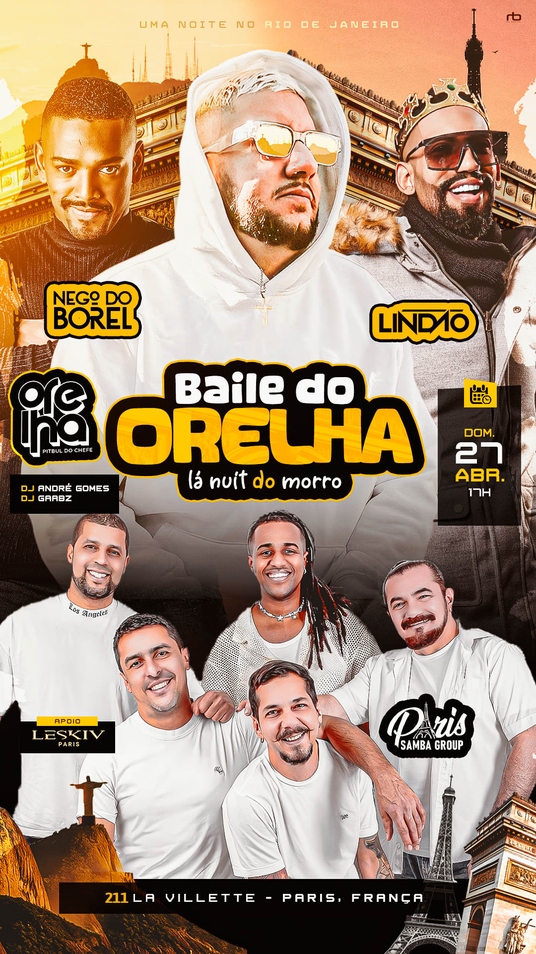 Baile Do Orelha Par Paris Samba Cover