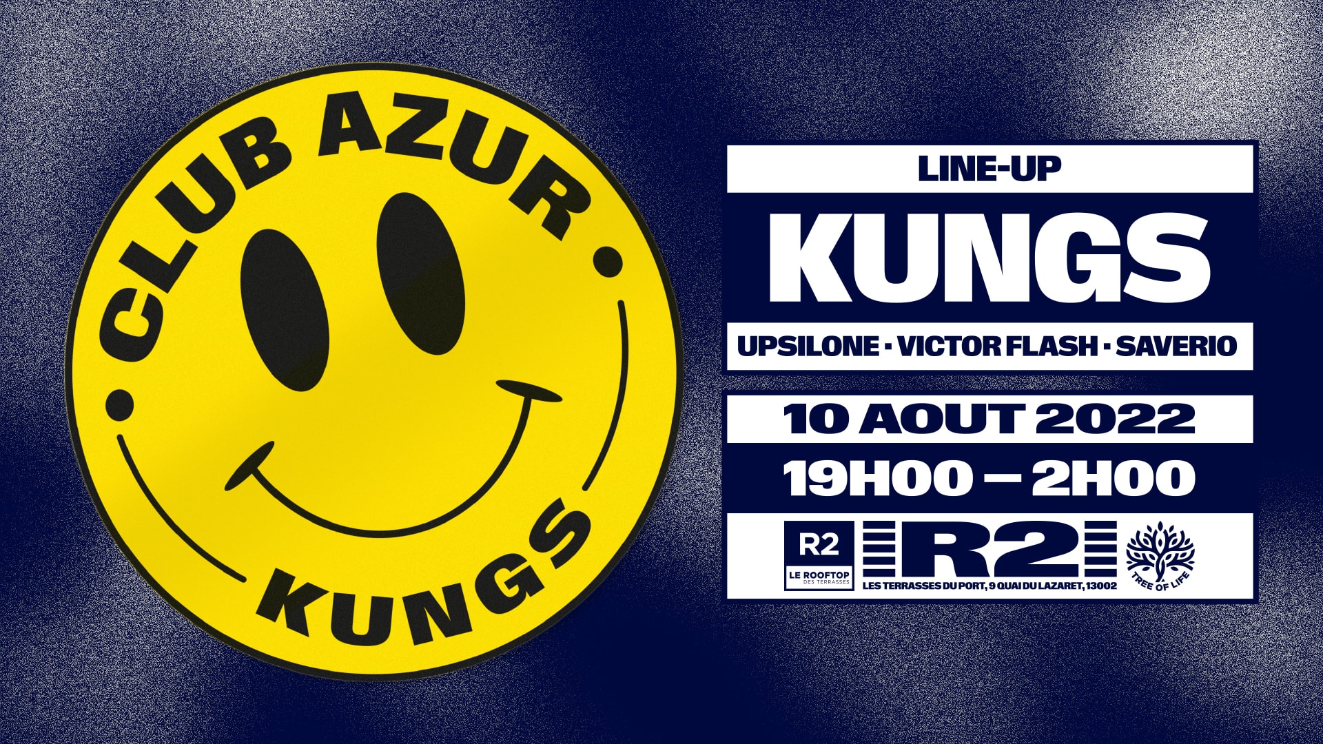 R2 I Le Rooftop X Club Azur : Kungs, Victor Flash, Upsilone, Saverio Cover