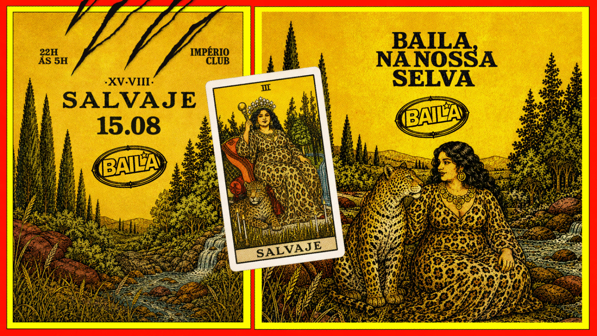 Baila + Salvaje Cover