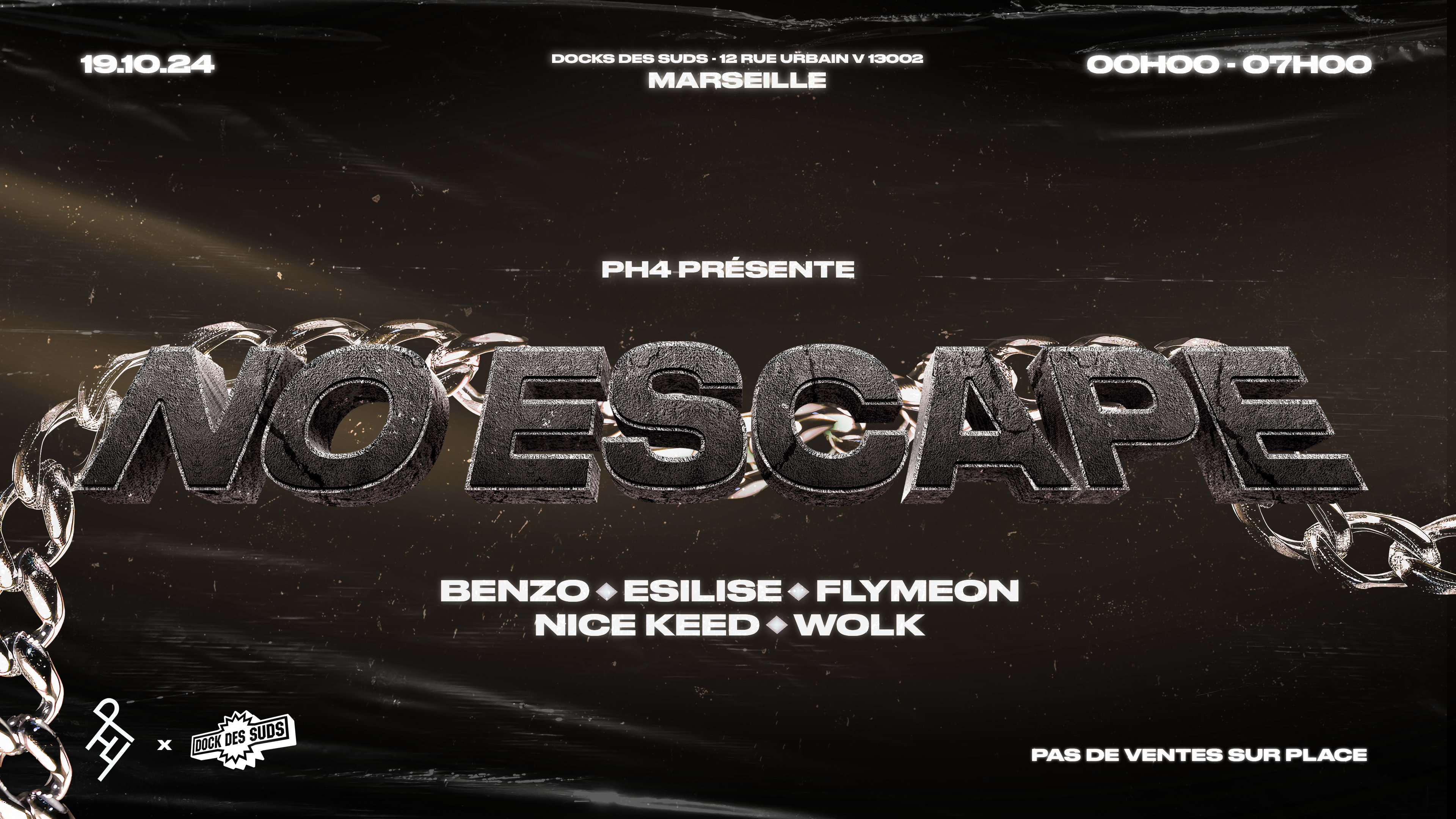 Ph4 Records Présente : No Escape Cover