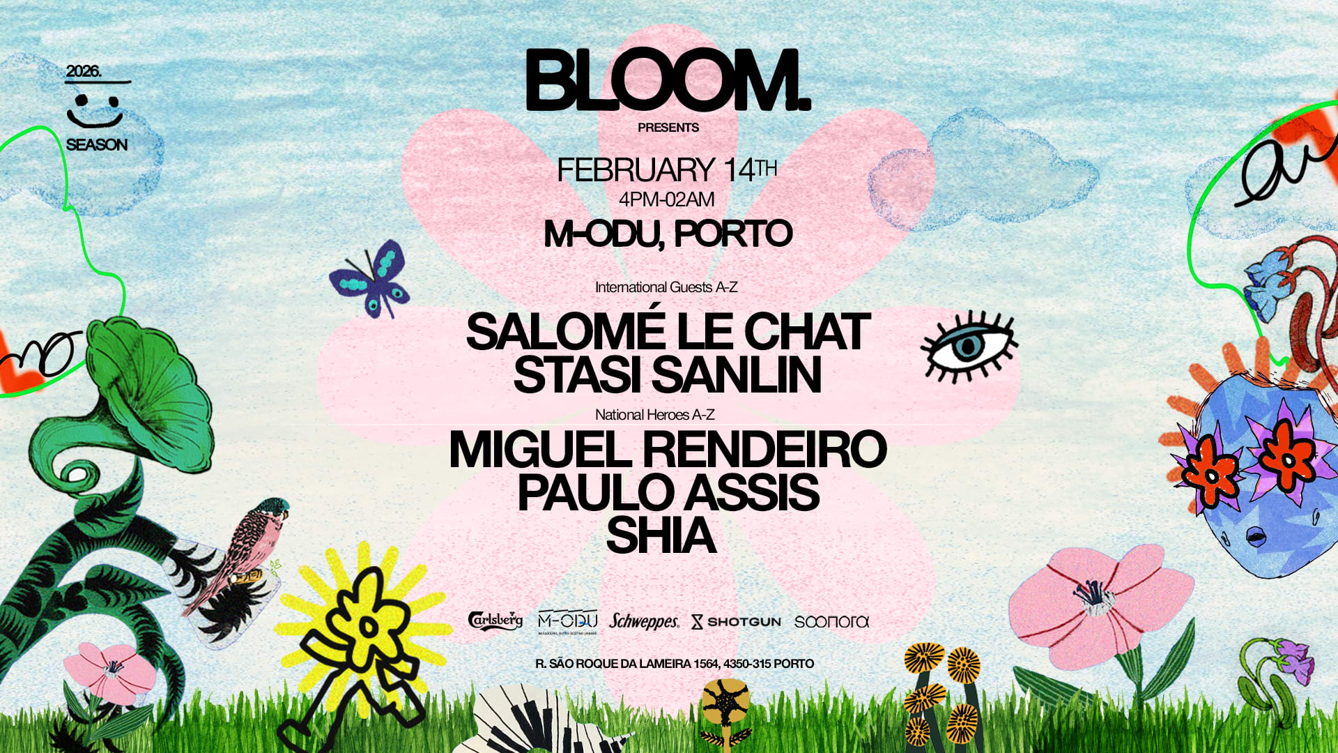 Bloom, Porto — 10h Experience | 14 Feb Cover