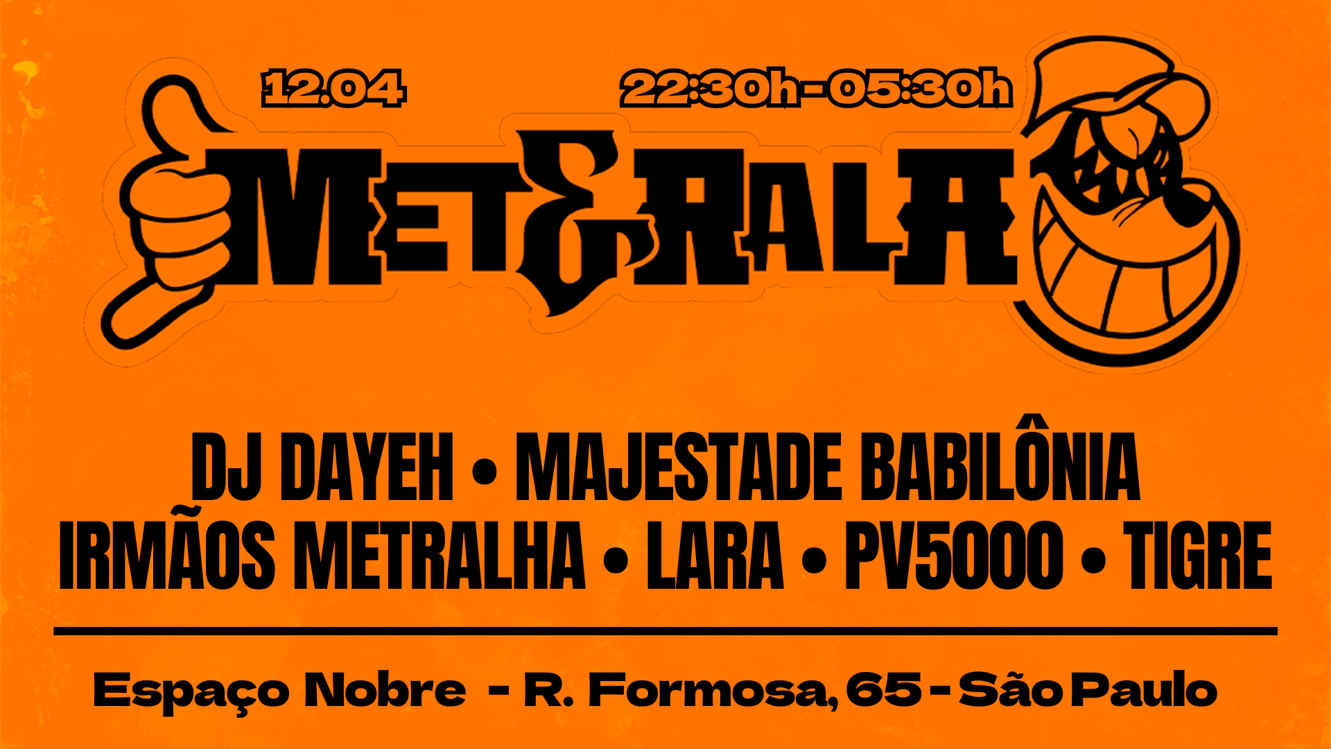 Met&Rala No Espaço Nobre Cover