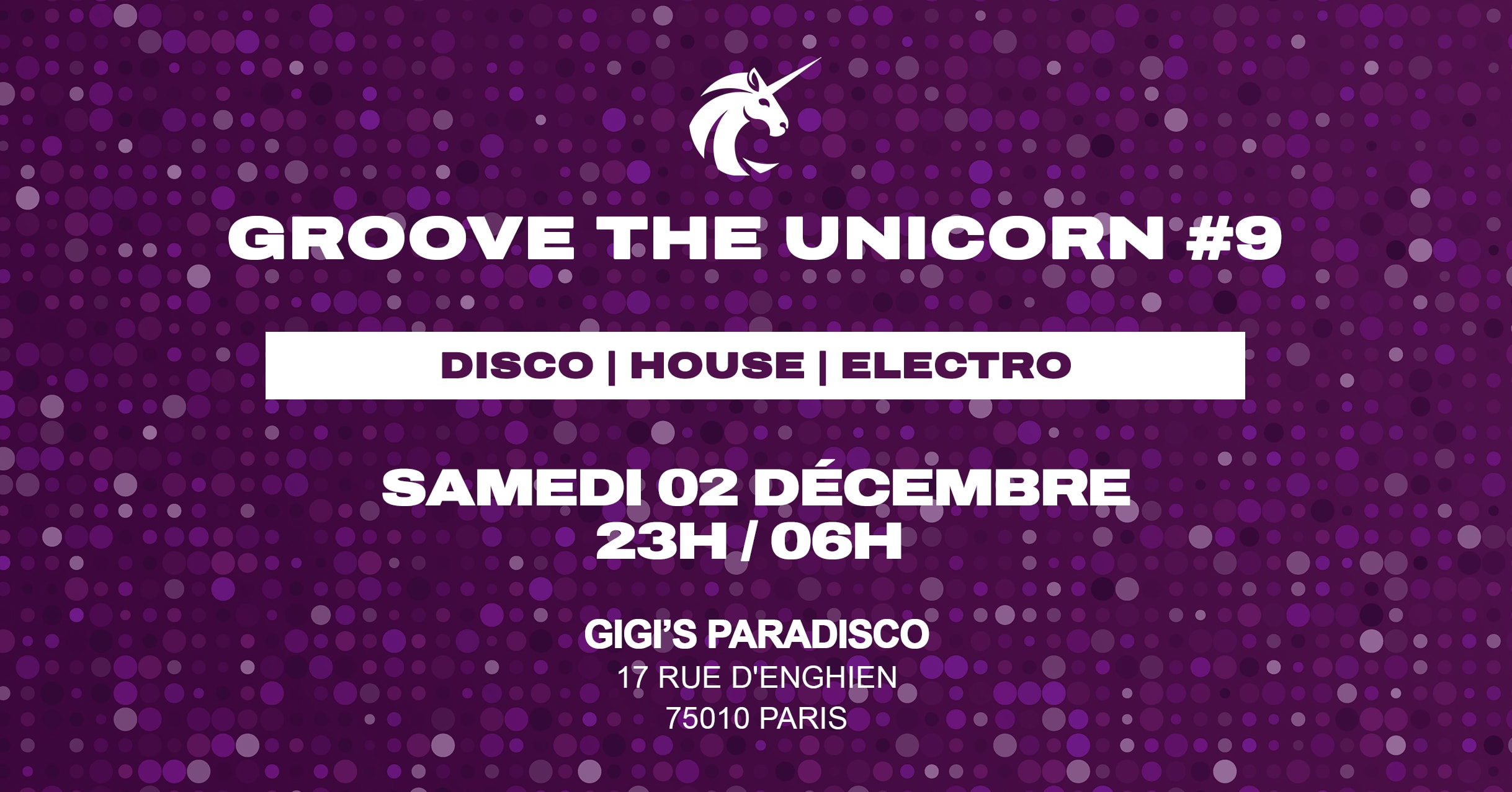 Groove The Unicorn #09 - Gigi's Paradisco Cover