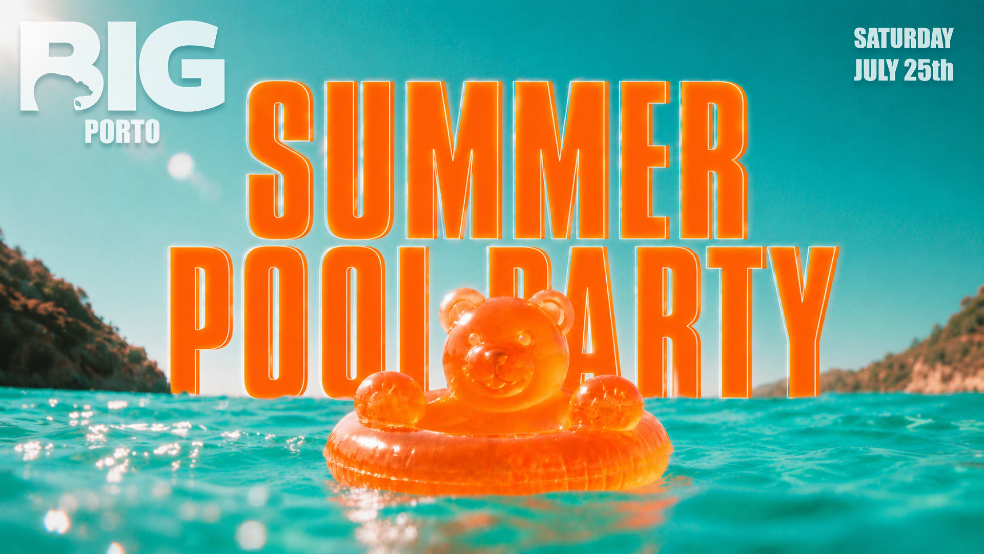 Big Summer Pool Party - Porto Cover