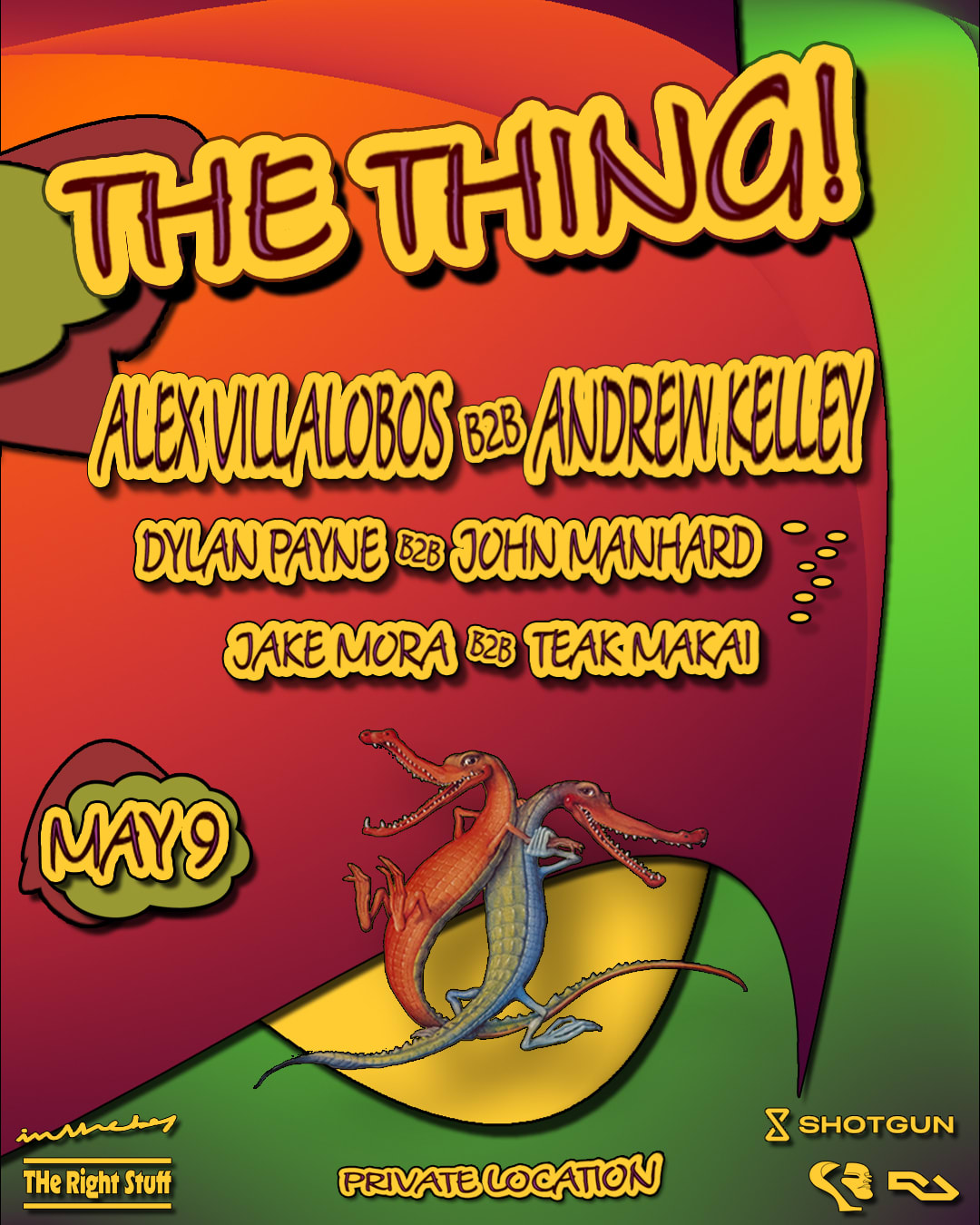 The Thing! Yoon X Inthebagg X The Right Stuff Cover