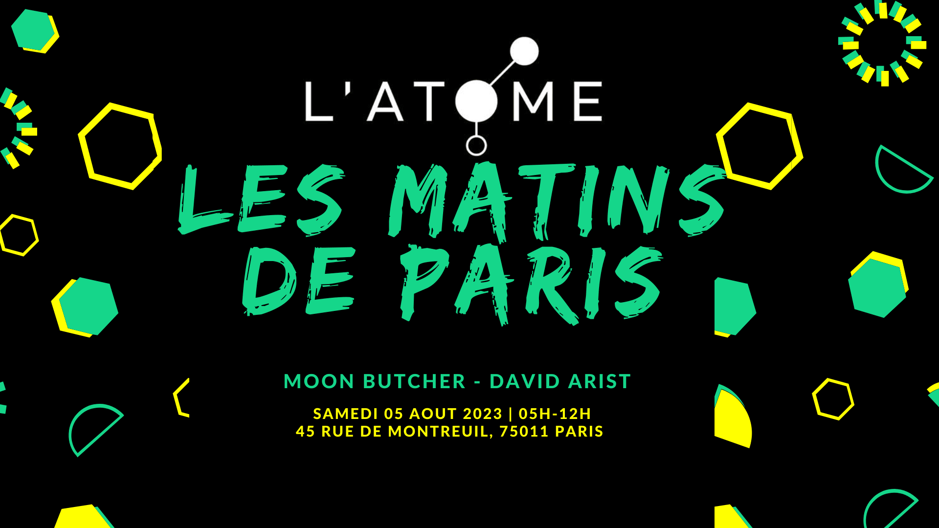 After Techno L'atome #332 W/ Les Matins De Paris Cover