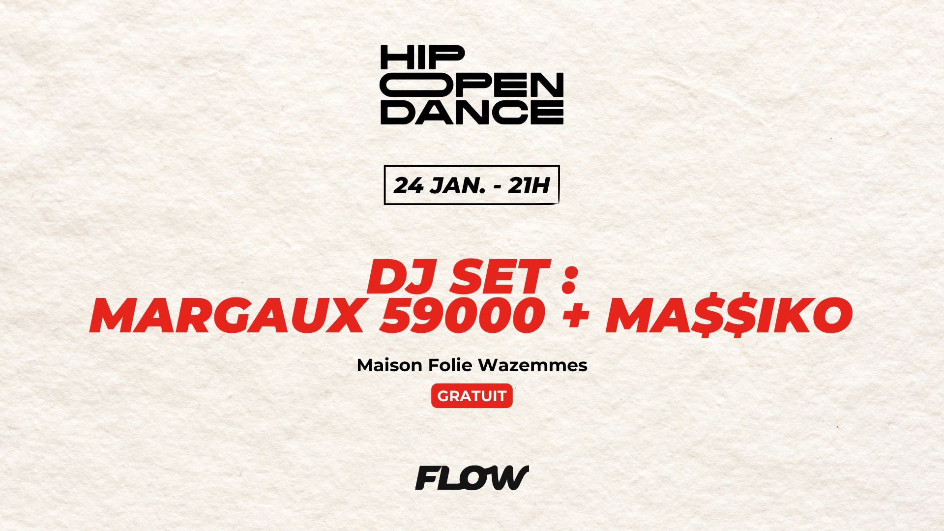 Margaux 59000 & Massiko [Flow X Comala Radio] Cover