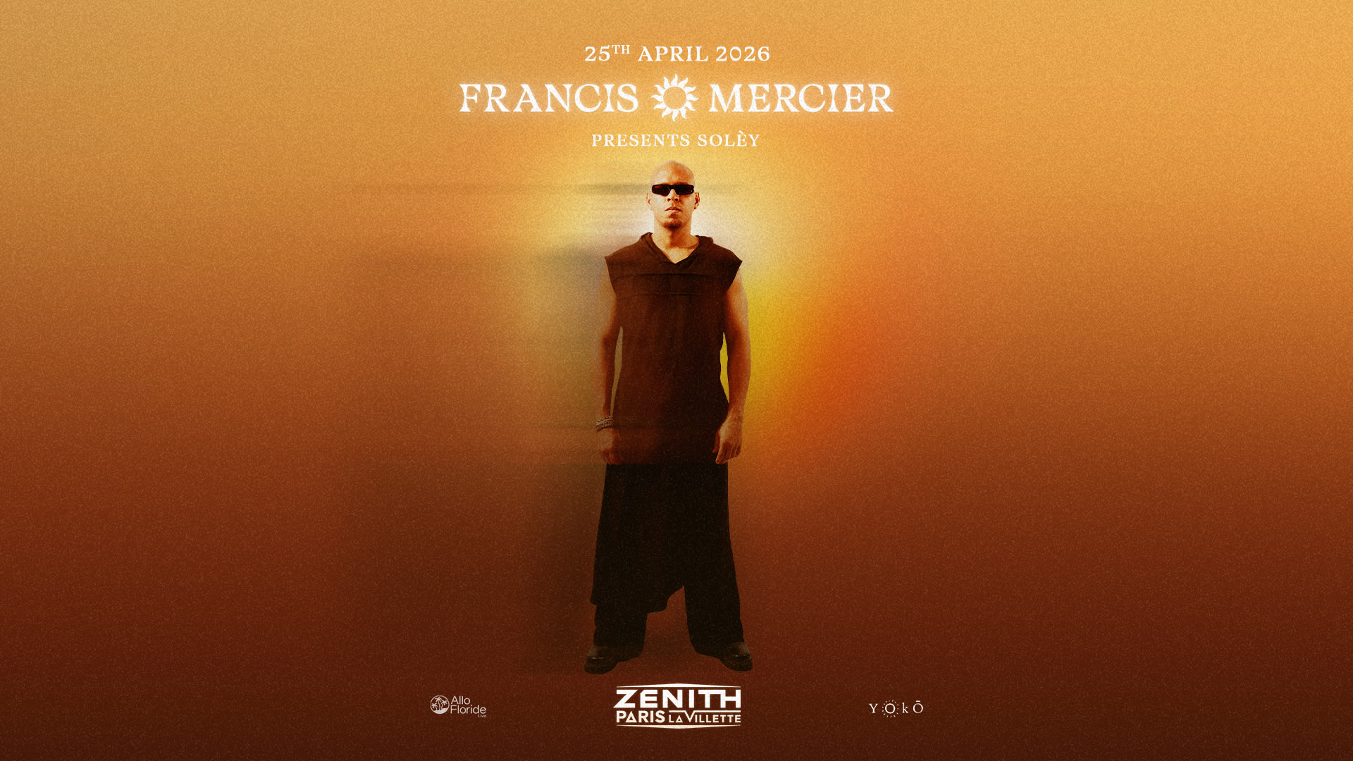Francis Mercier Presents Solèy — Zénith Paris - La Villette Cover