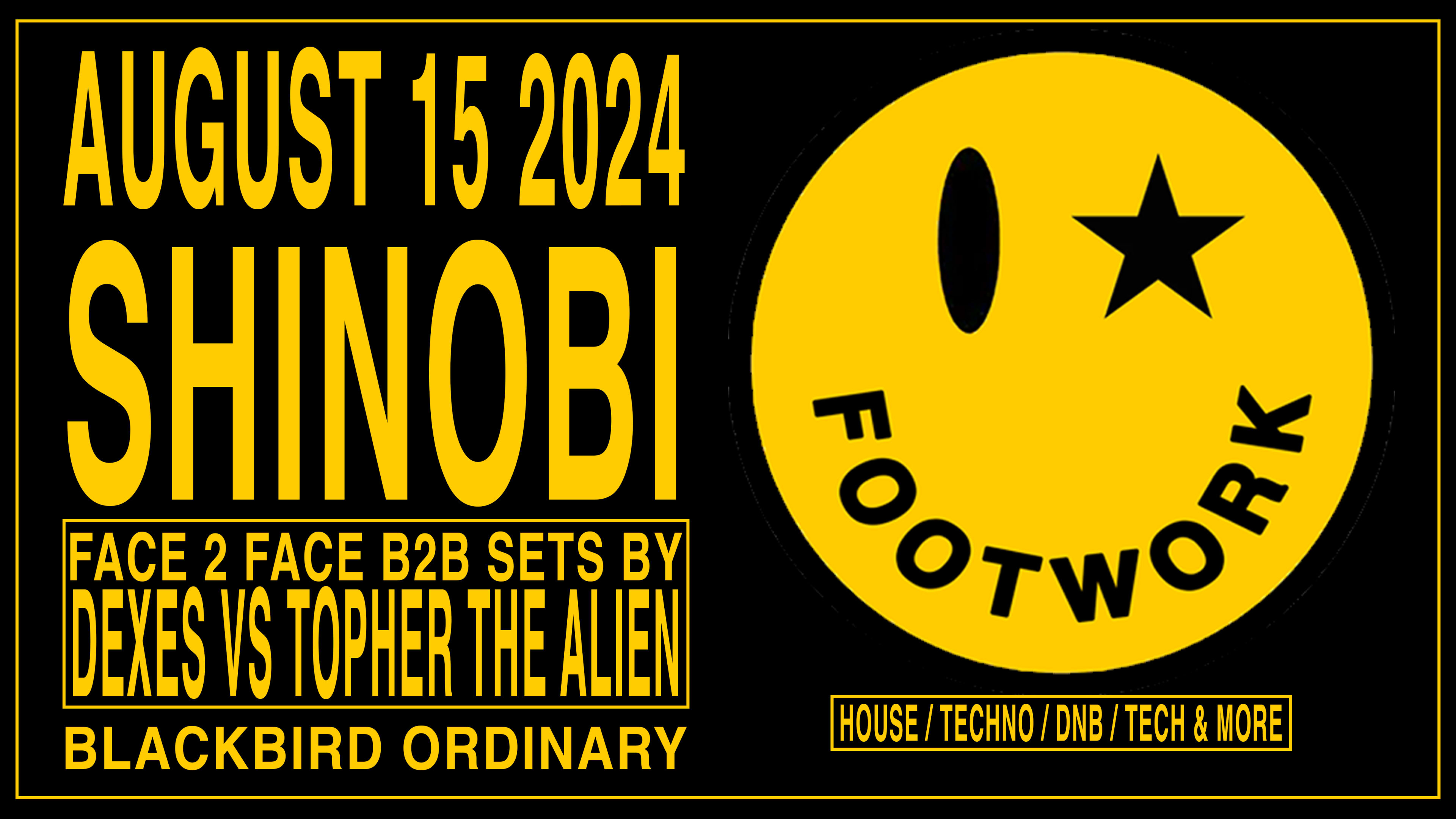 Footwork - Shinobi Cover
