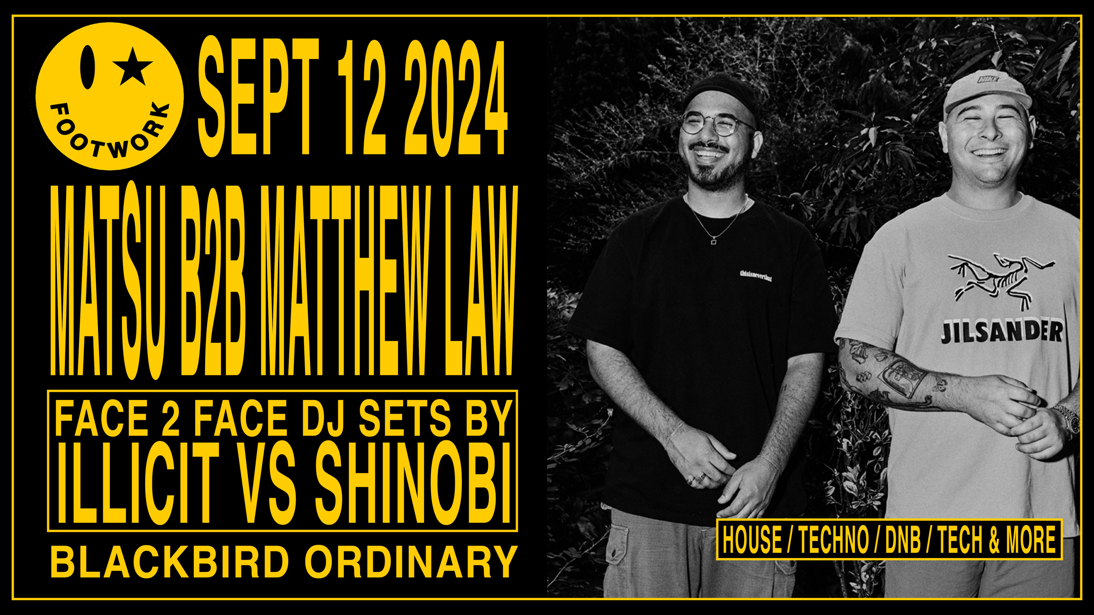 Footwork - Matsu B2b Matthew Law Cover